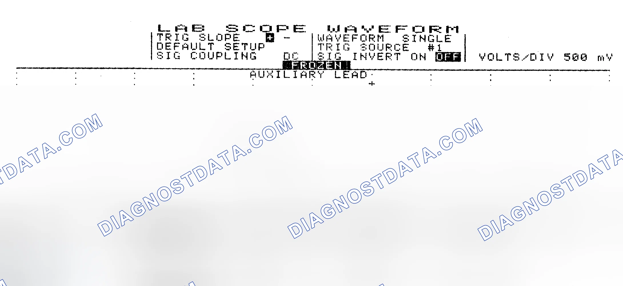Scheme 10: Single Injector w/Excessive Current Flow - Current Pattern