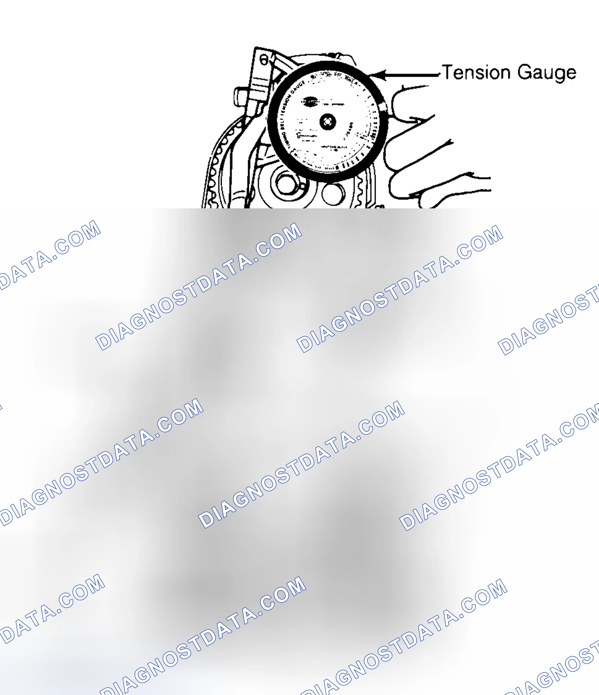 Scheme 3: Adjusting Typical Timing Belt Tension