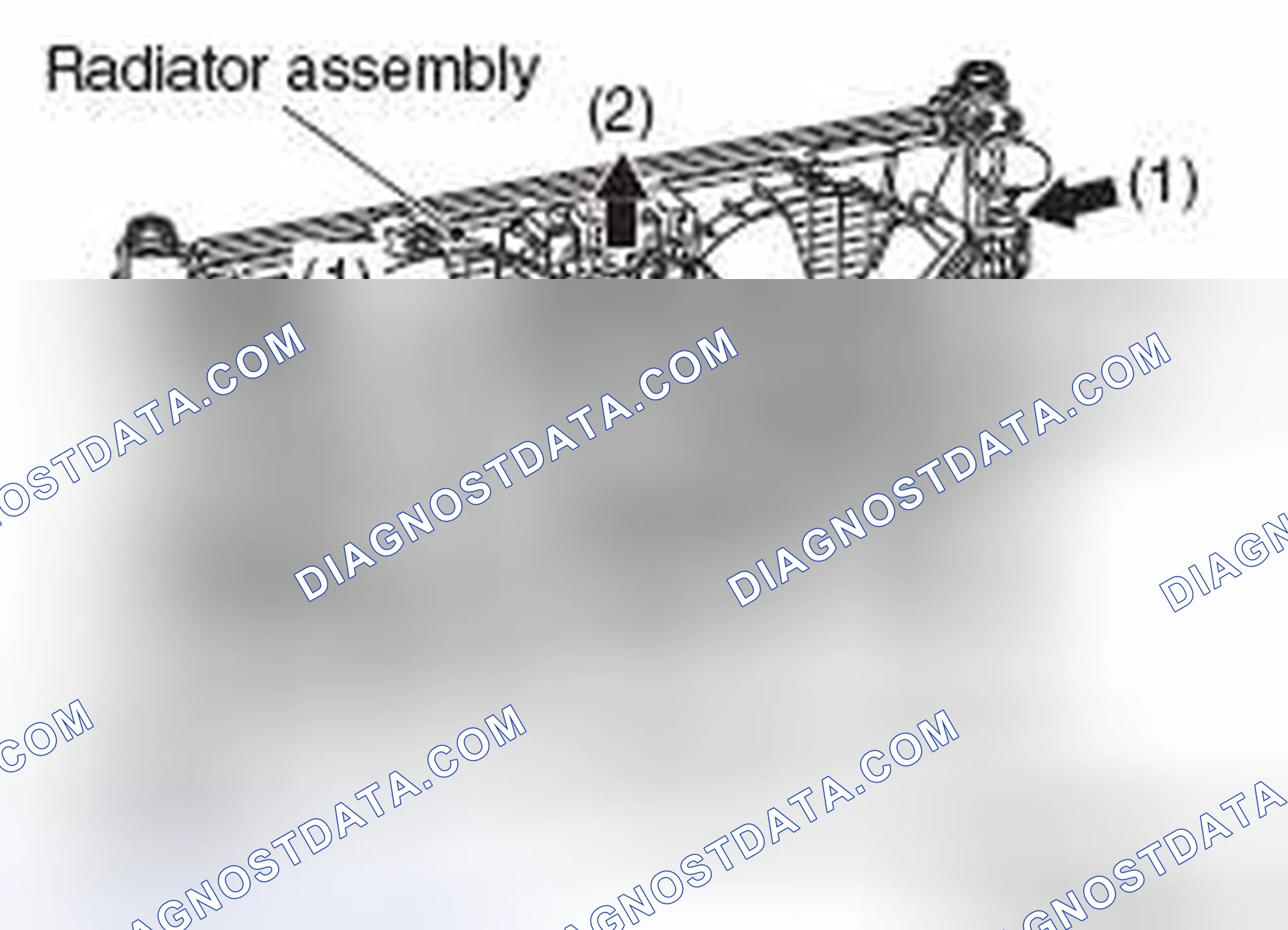 Scheme 21: << B >> FAN, FAN MOTOR AND COOLING FAN SHROUD ASSEMBLY REMOVAL