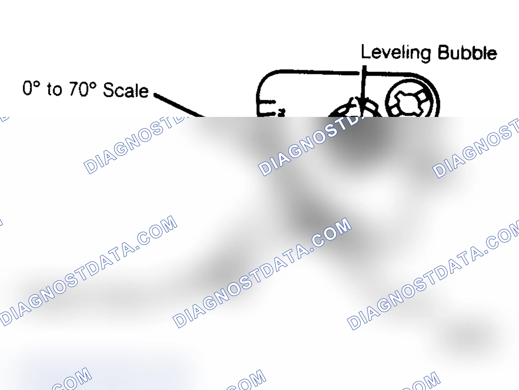Scheme 3: Choke Valve Angle Gauge This gauge must be used to perform some adjustments.
