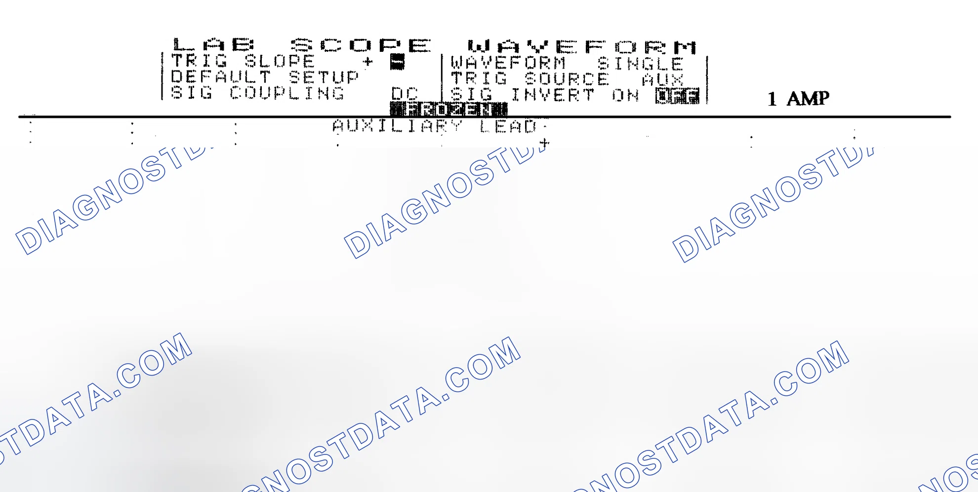 Scheme 20: Single Injector w/Normal Current Flow - Current Pattern