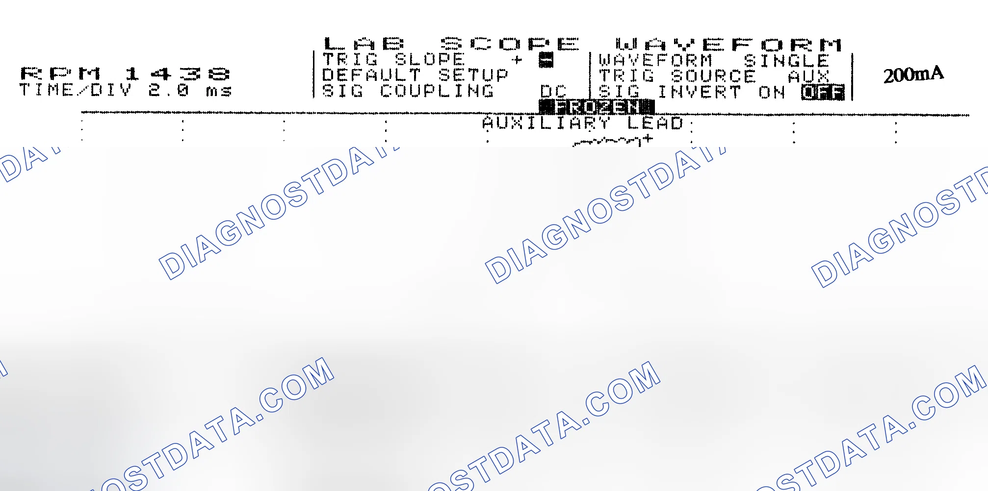 Scheme 15: Single Injector w/Normal Current Flow - Current Pattern