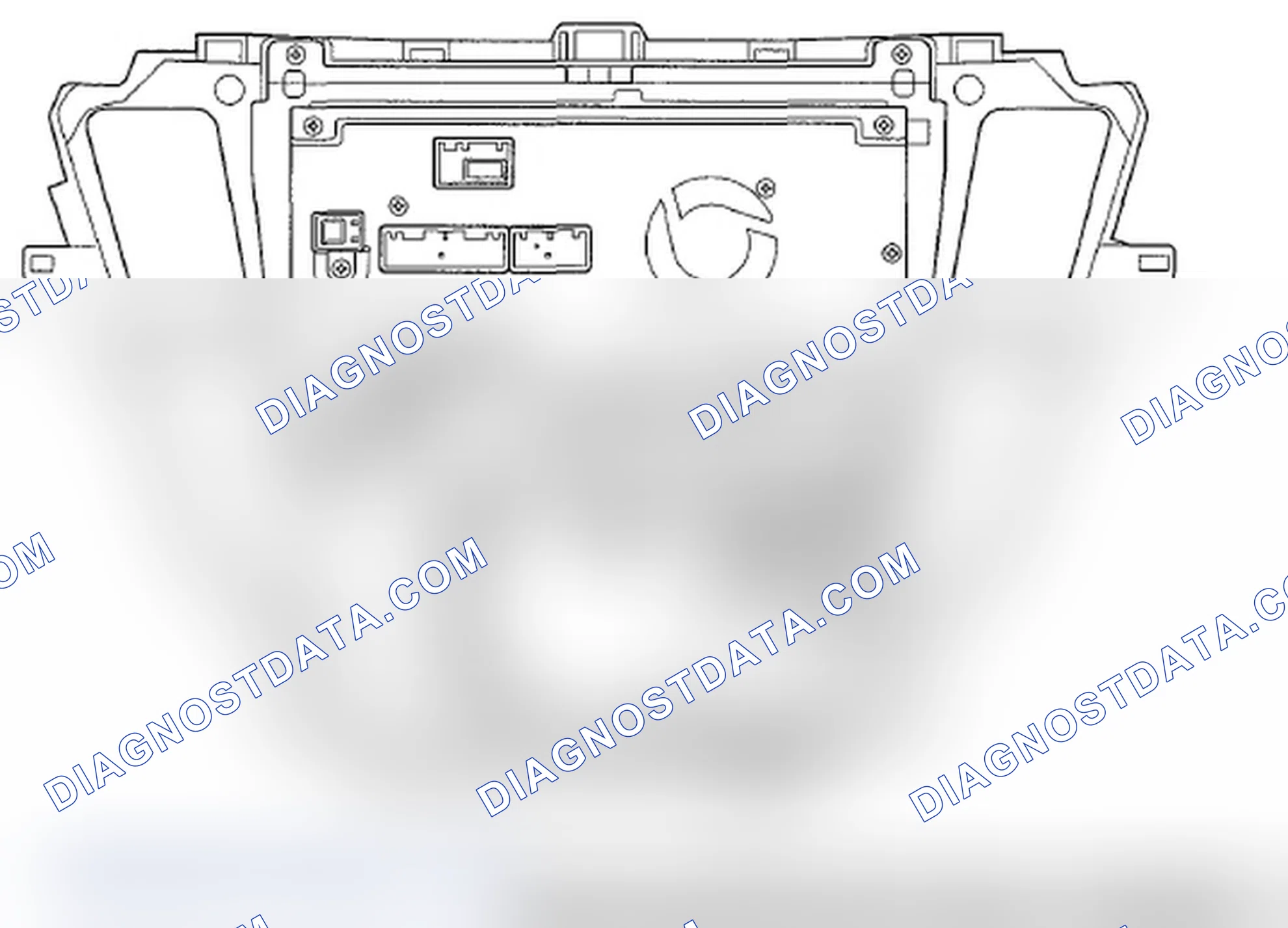 Scheme 29: Audio-Navigation Switch Panel for Inputs and Outputs (With navigation)