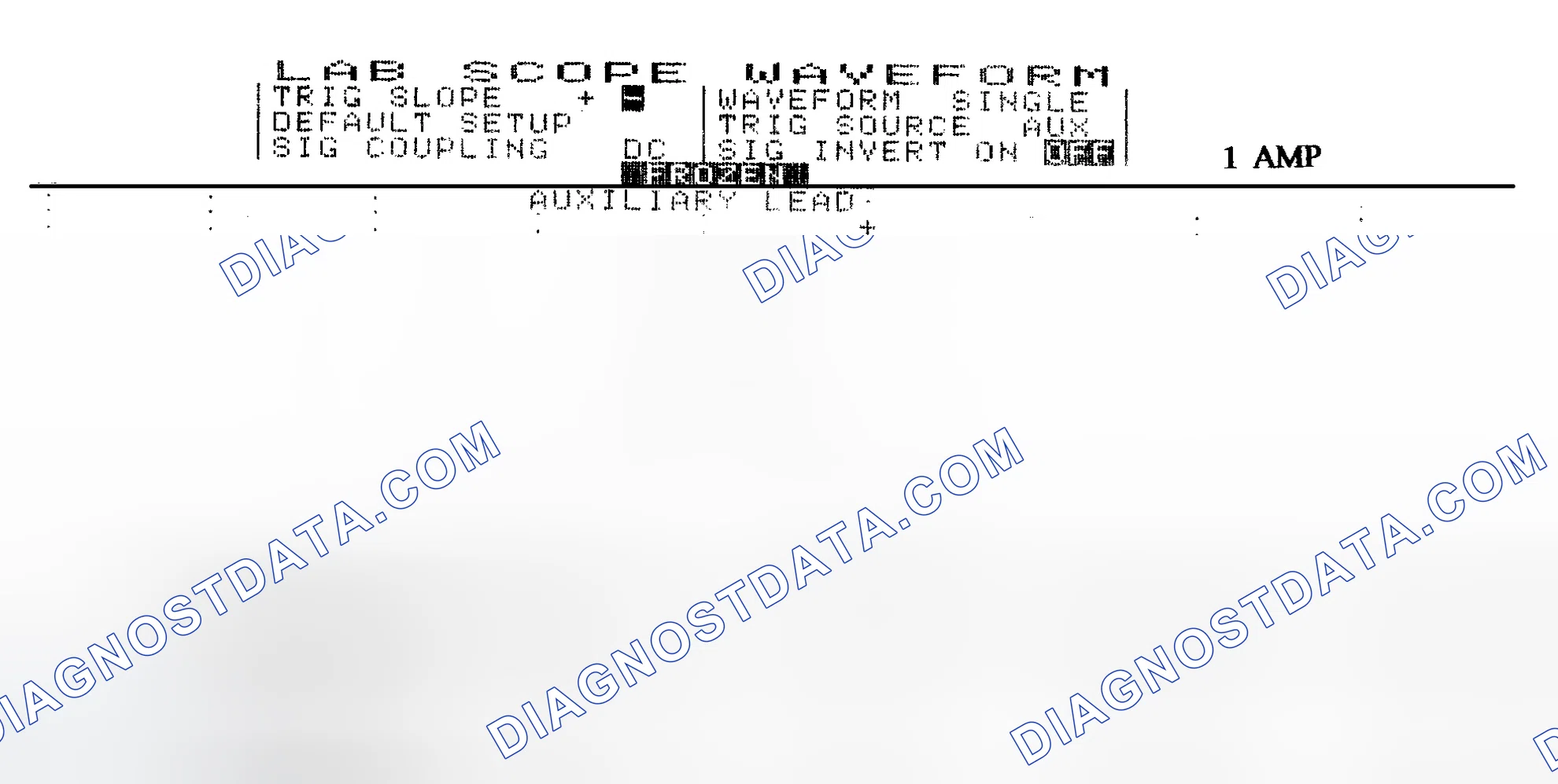 Scheme 20: Single Injector w/Normal Current Flow - Current Pattern