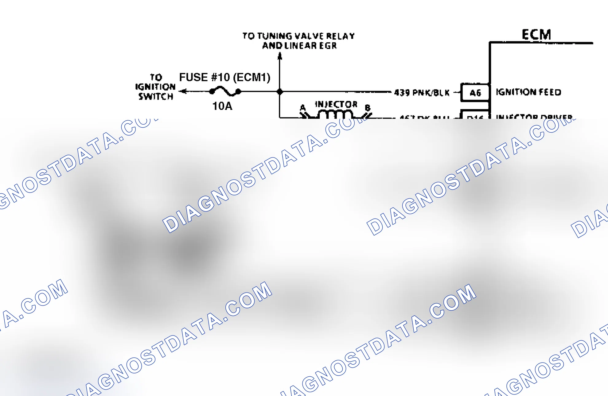 Scheme 55: Code 42 Schematic ("T" Series 4.3L Pickup M/T) Ignition Control