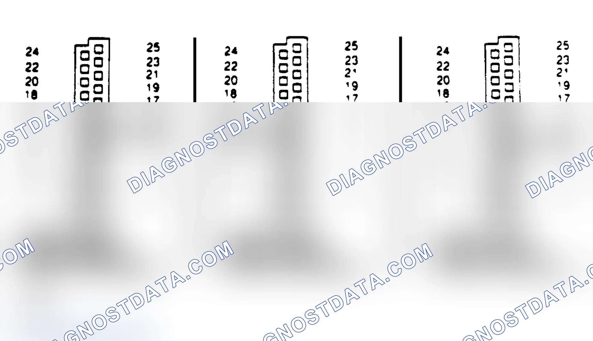Scheme 174: Logic Module Blue Connector View From Wire End