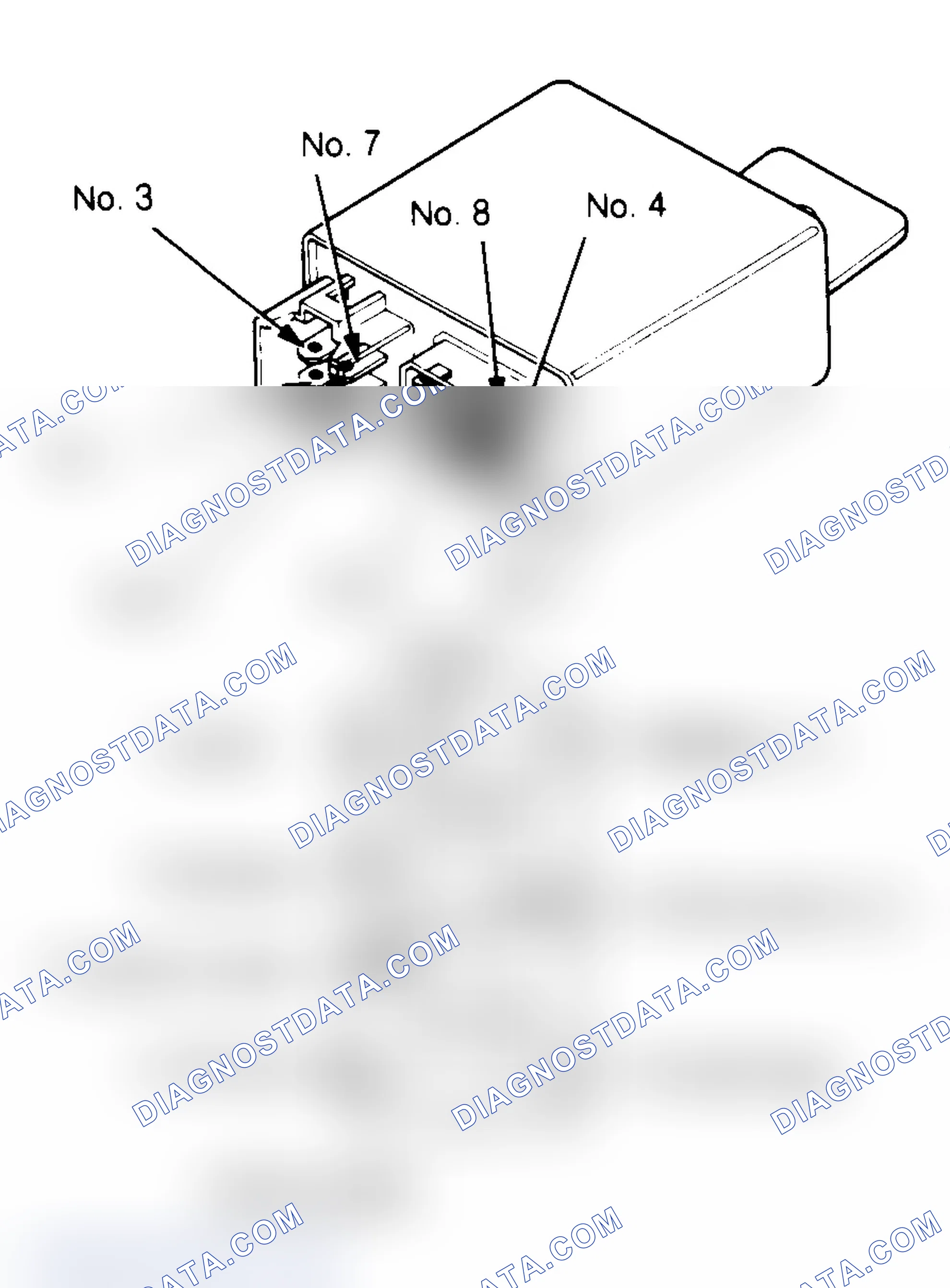 Scheme 2: Fuel Pump Relay (Legend)