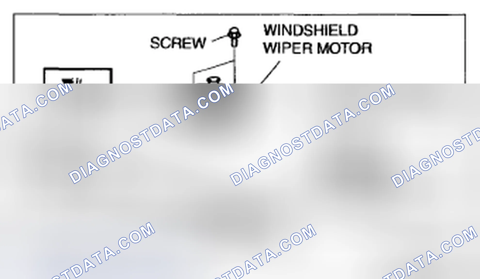 Scheme 6: WINDSHIELD WIPER MOTOR DISASSEMBLY/ASSEMBLY