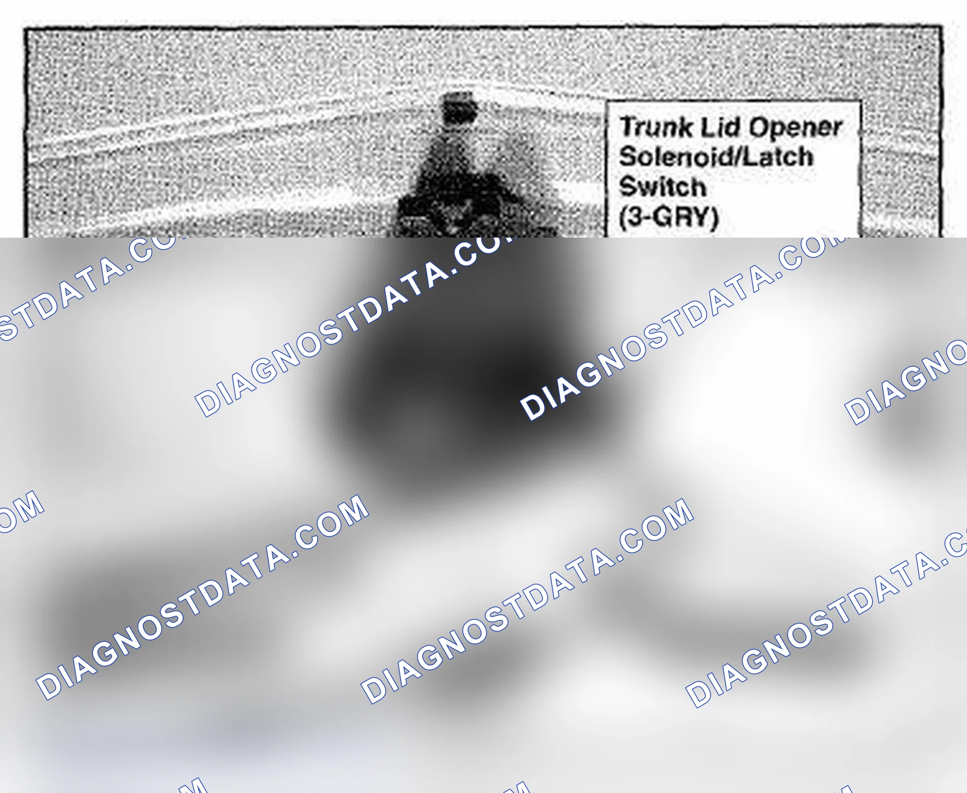 Scheme 1166: Middle Of Trunk Lid Component Location (Photo 157)