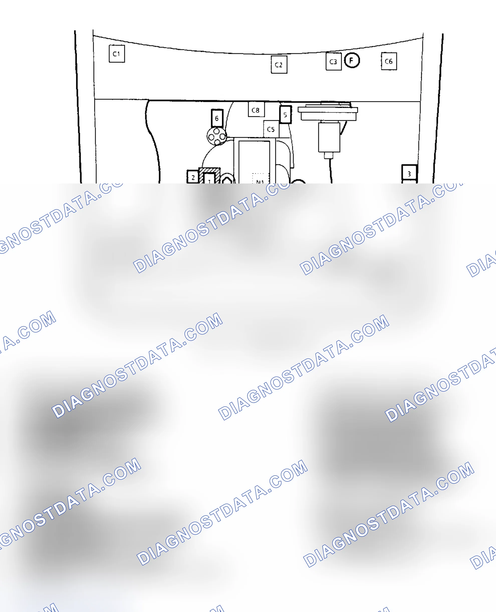 Scheme 161: Component Locations for "S/T" Series 2.5L