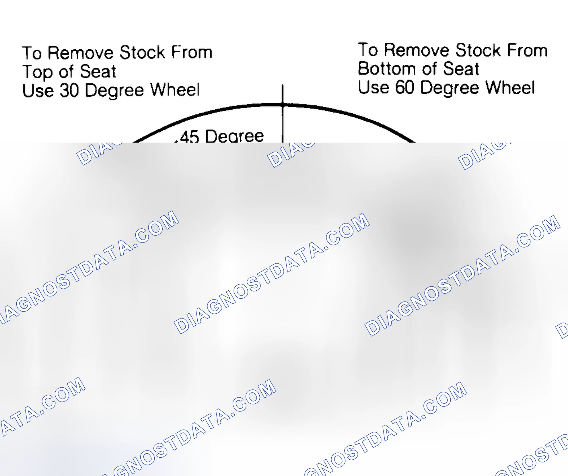 Scheme 19: Adjusting Valve Seat Width