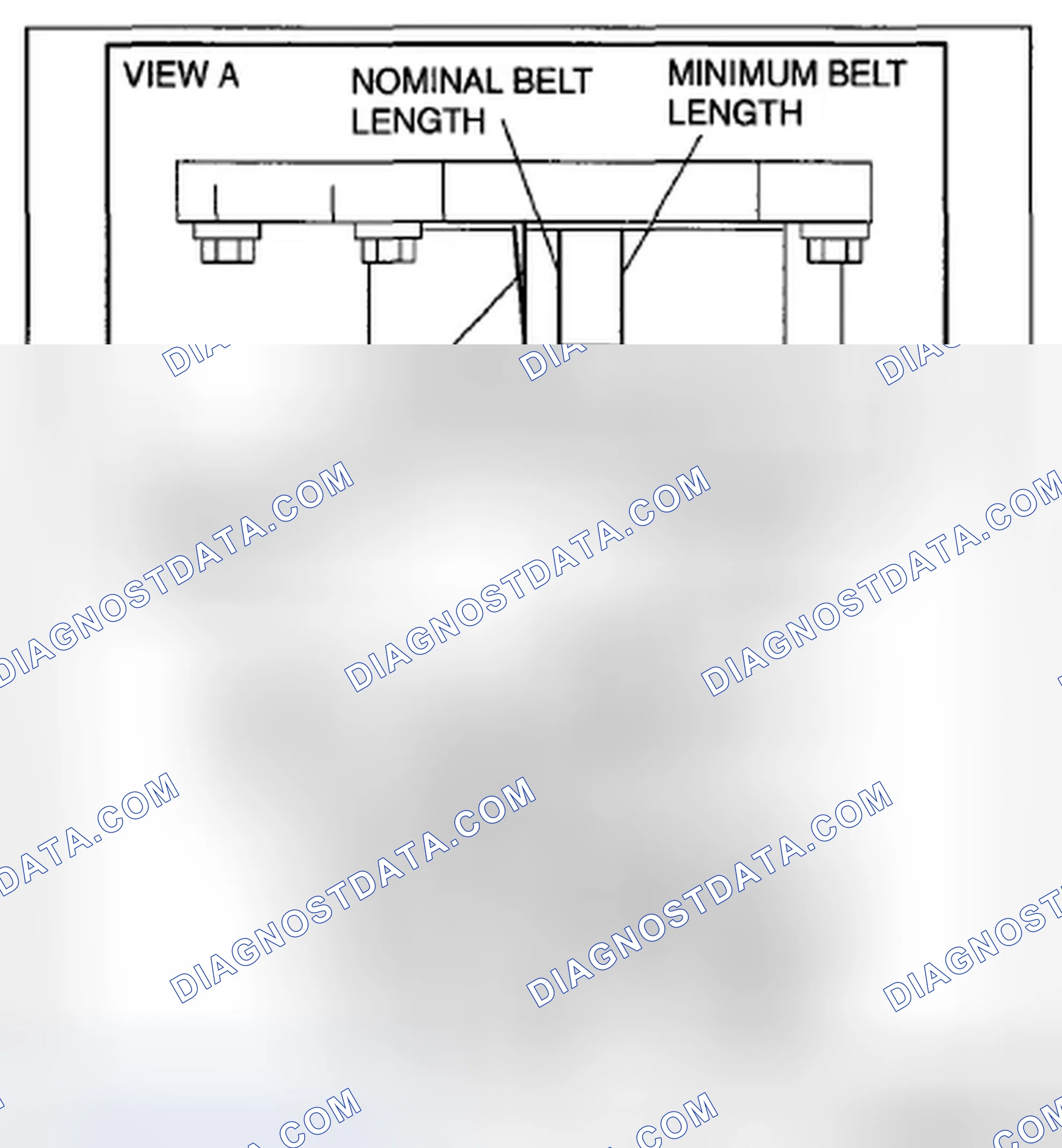 Scheme 123: Generator and A/C Drive Belt