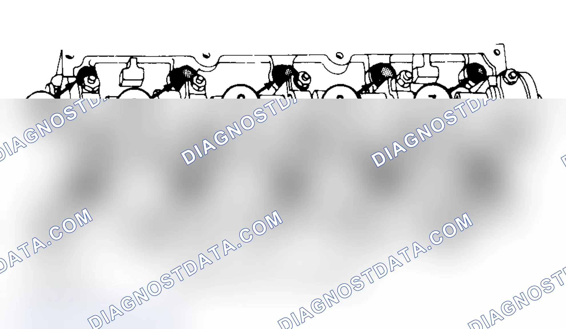 Scheme 3: Typical Cylinder Head Tightening or Loosening Sequence