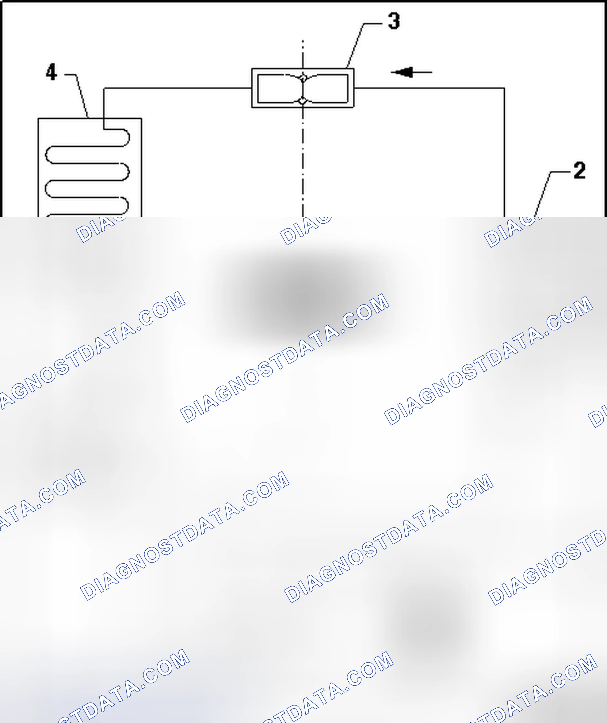 Scheme 195: REFRIGERANT CIRCUIT WITH RESTRICTOR AND RESERVOIR