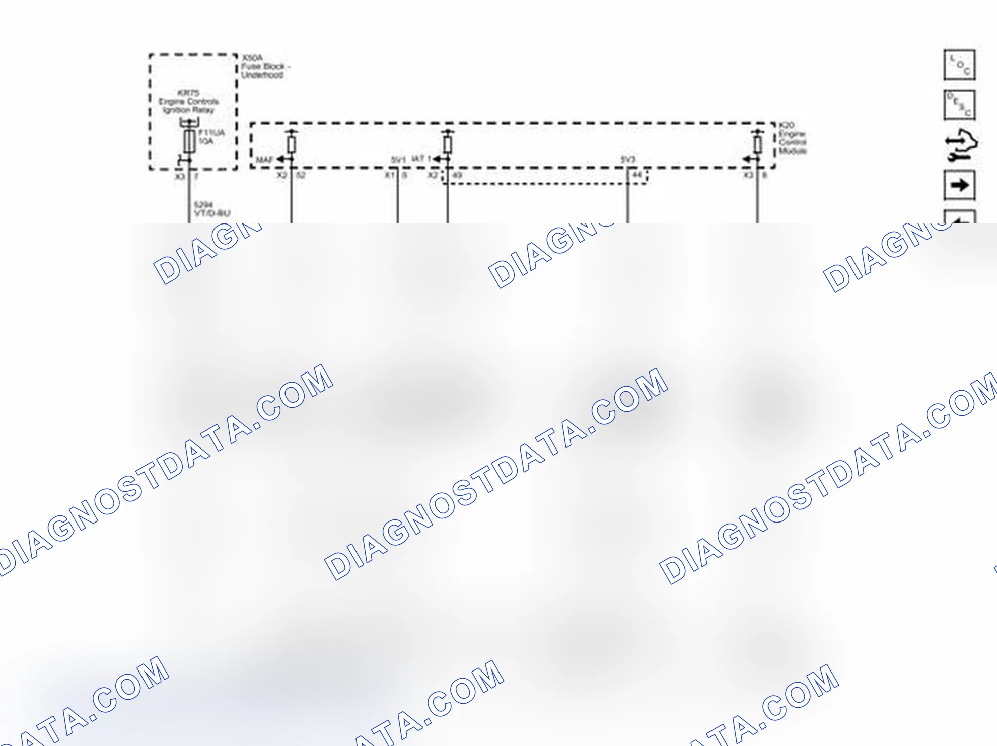 Scheme 118: Engine Data Sensors - Pressure and Temperature Sensors