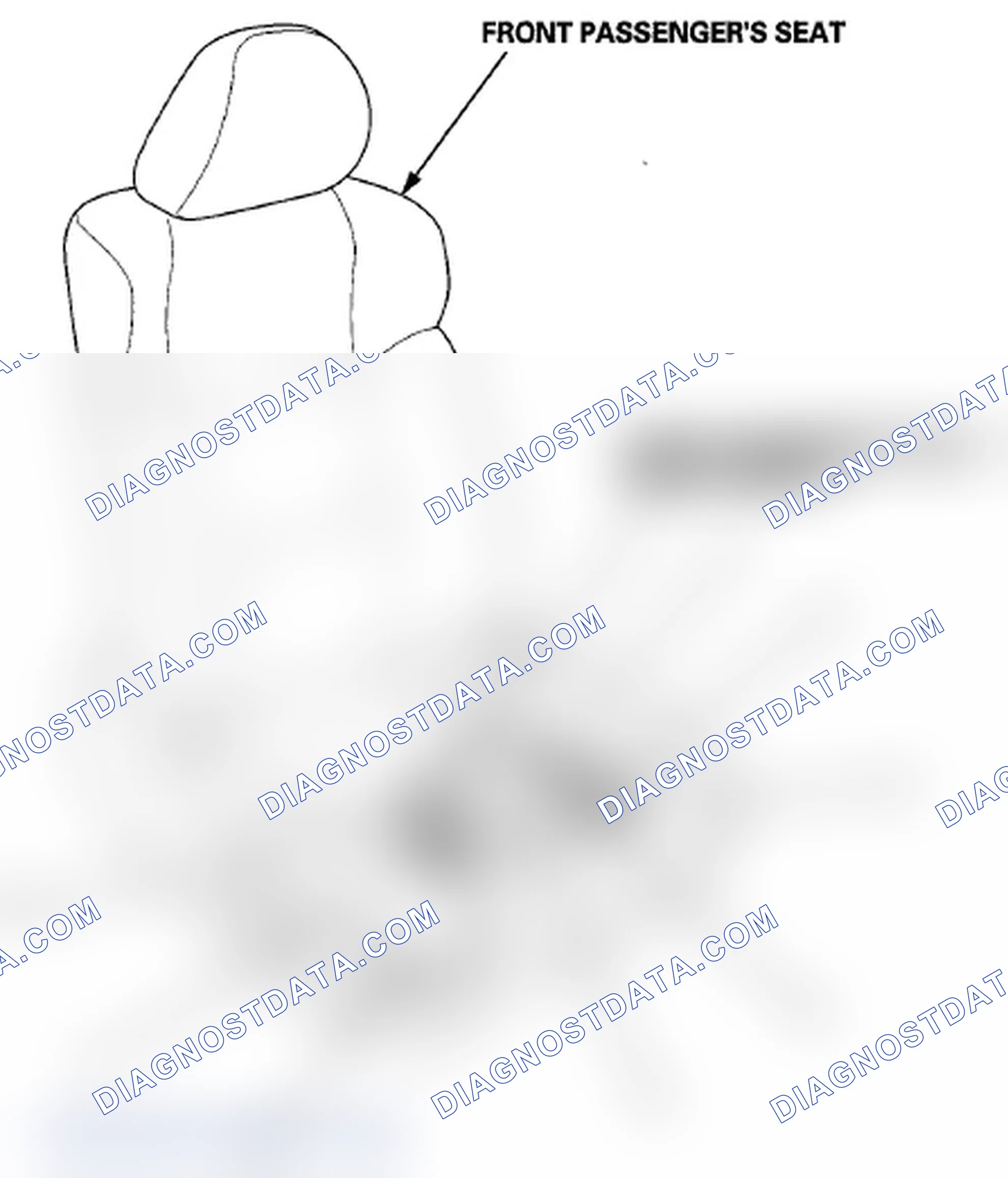 Scheme 43: Identifying Driver Seat And Wire Harness