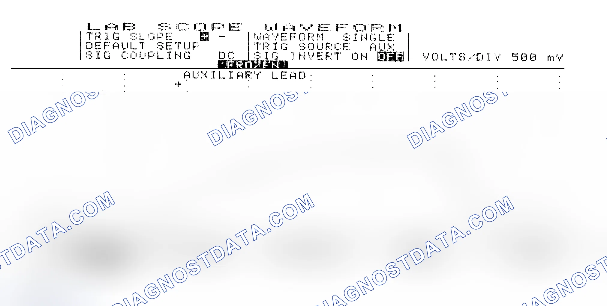 Scheme 14: Single Injector w/Excessive Current Flow - Current Pattern
