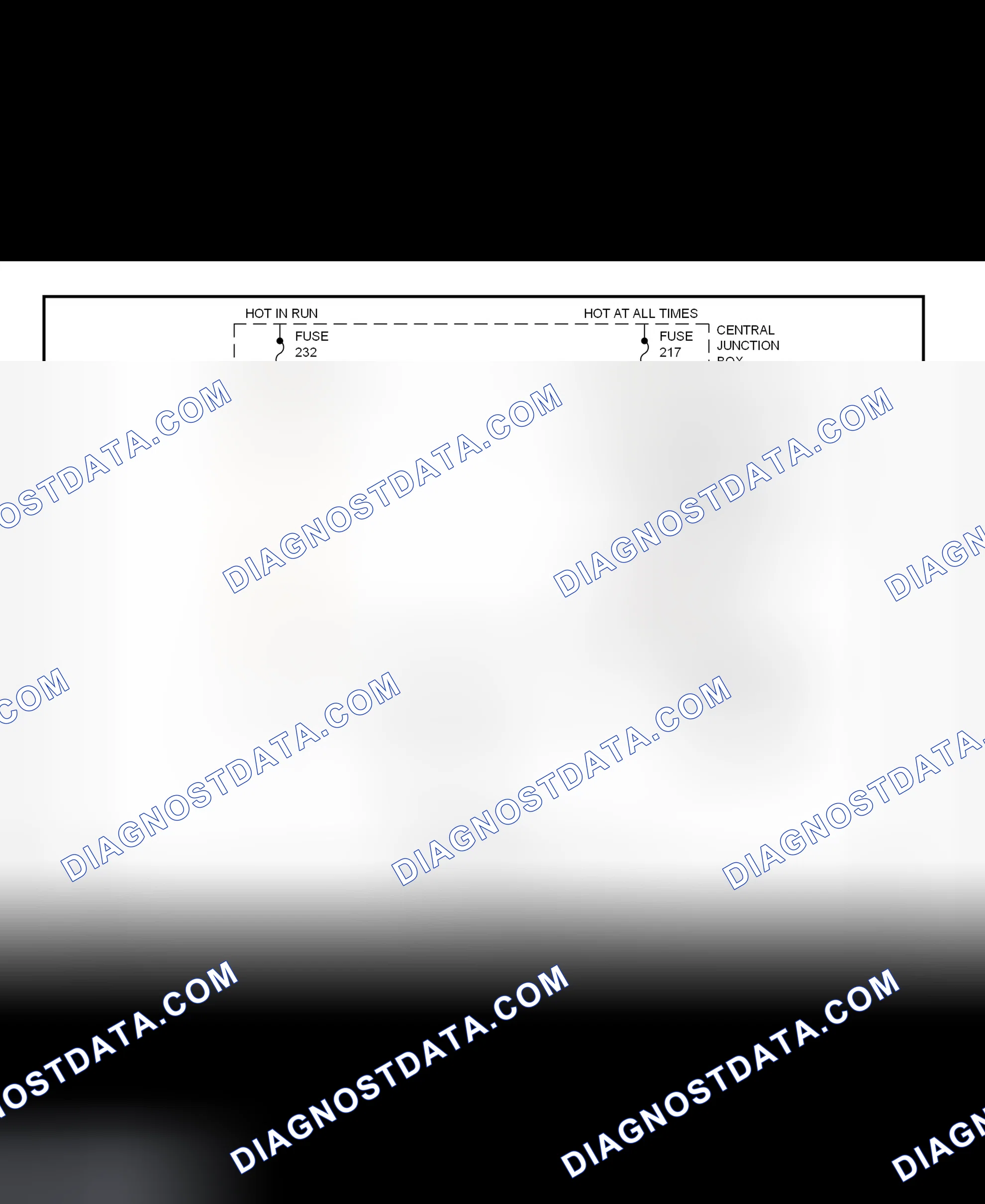 Fig. 206: Shift Interlock System Wiring Diagram (2001 Sable & Taurus)
