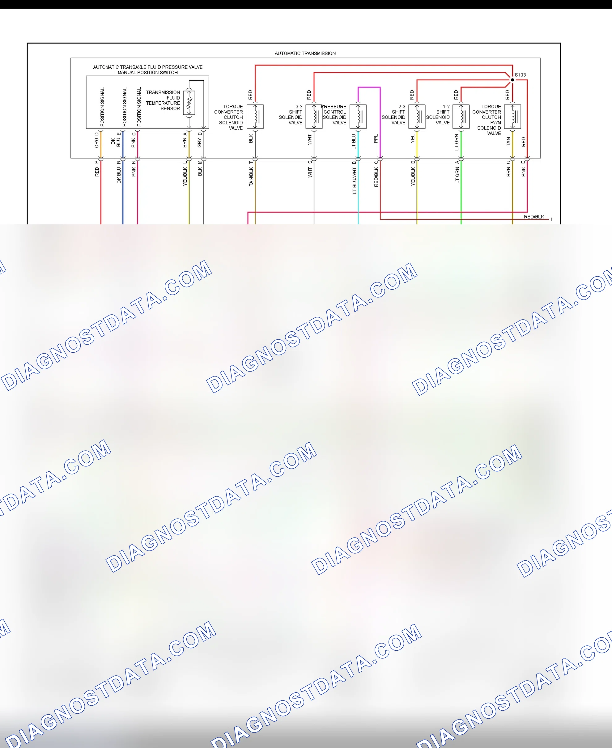 Scheme 177: PCM Wiring Diagram (Sonoma & S10 Pickup - 2.2L - 2 Of 3)
