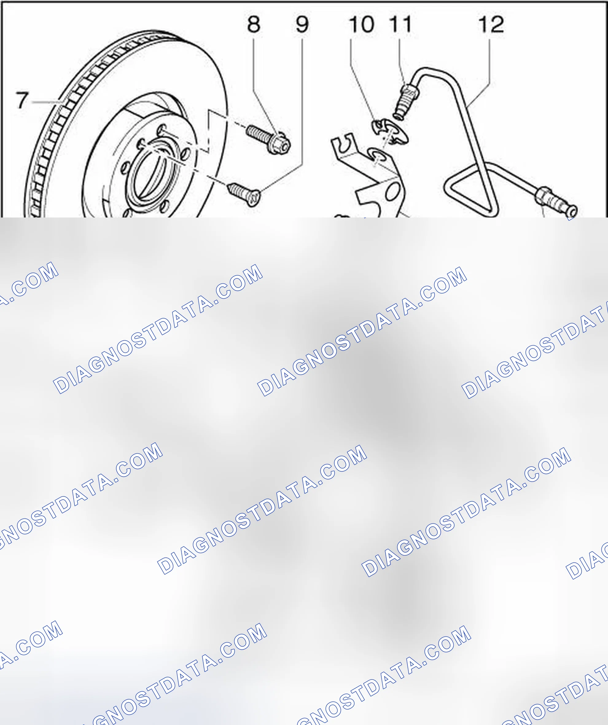 Scheme 6: BRAKES, FNRG60 ASSEMBLY OVERVIEW