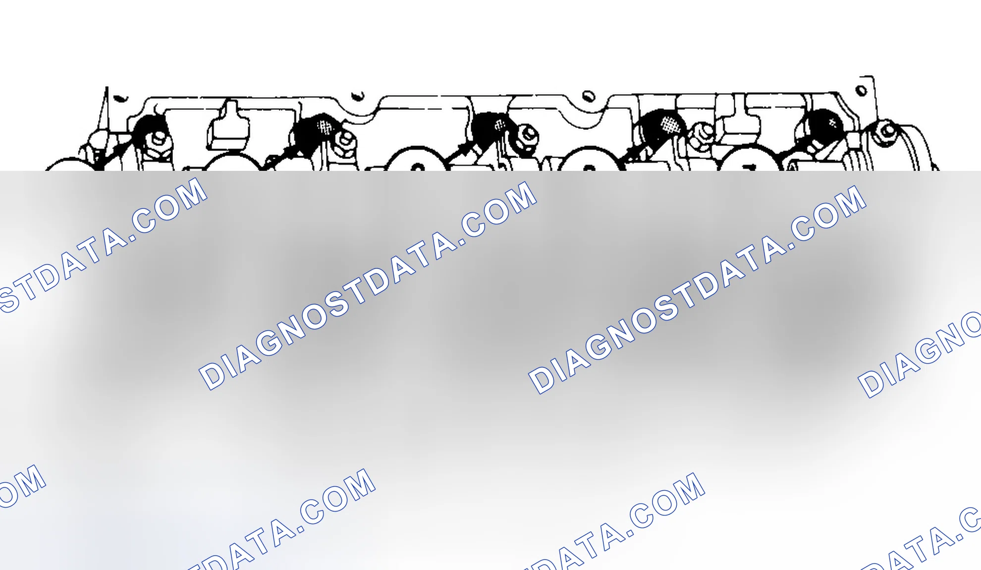 Scheme 7: Typical Cylinder Head Tightening or Loosening Sequence