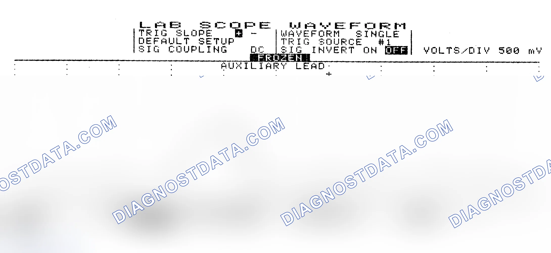 Scheme 10: Single Injector w/Excessive Current Flow - Current Pattern