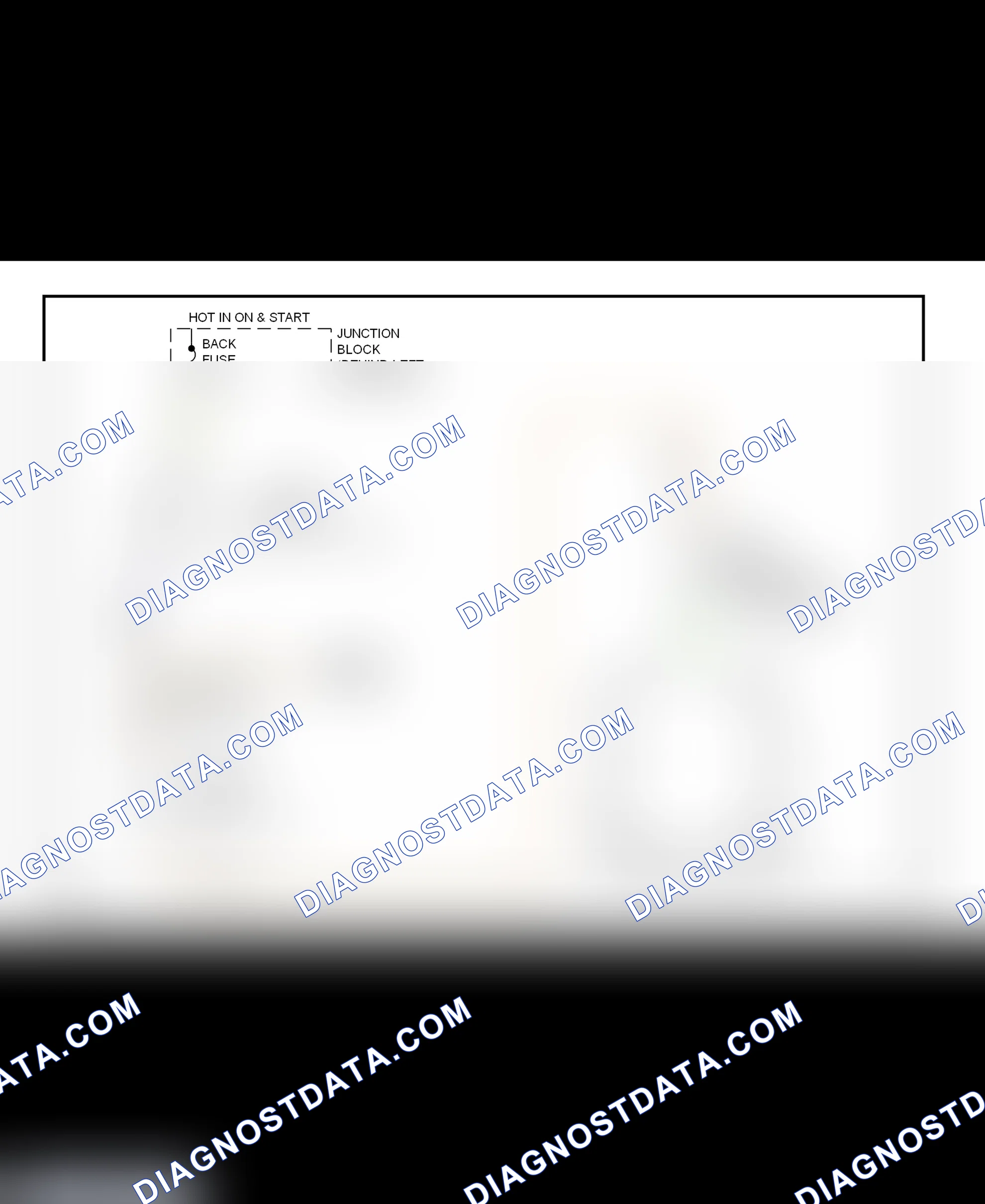 Fig. 45: Shift Interlock System Wiring Diagram (Metro & Firefly (Canadian))