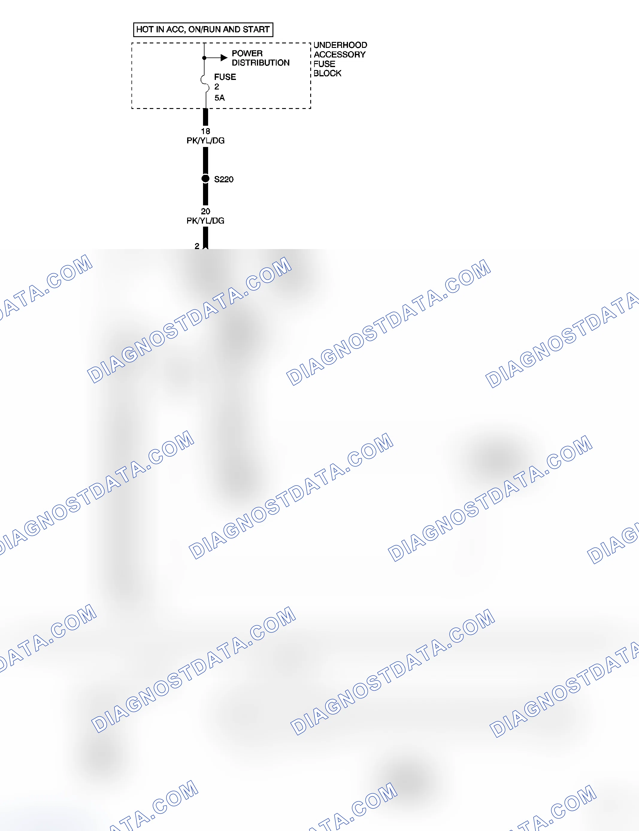 Scheme 136: LEFT SIDE IMPACT SENSOR SIGNAL CIRCUIT