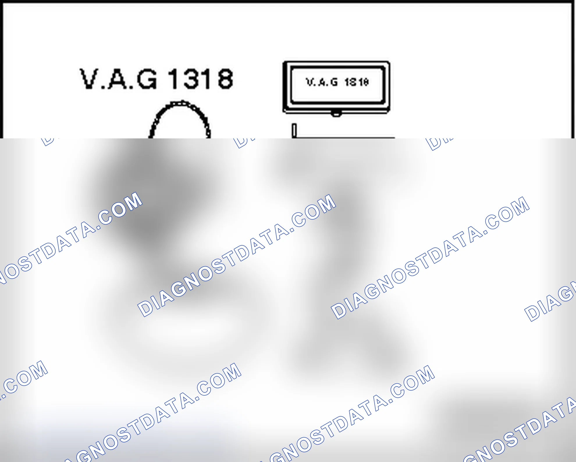 Scheme 43: Fuel pump, vehicles with 6-cyl. and 8-cyl. engine, checking delivery rate