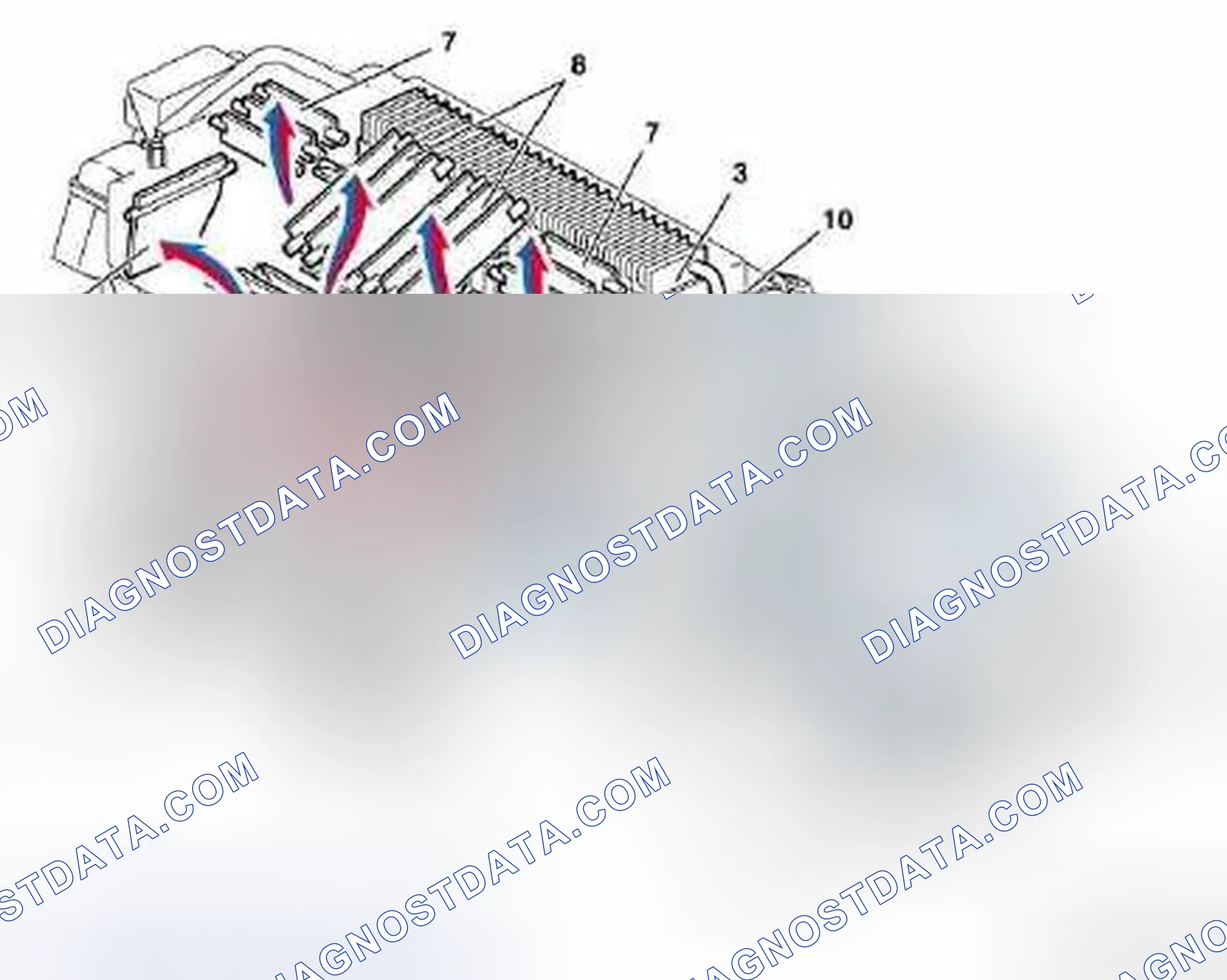 Scheme 72: Comfort automatic air conditioning housing, task - GF83.40-P-2170-02P