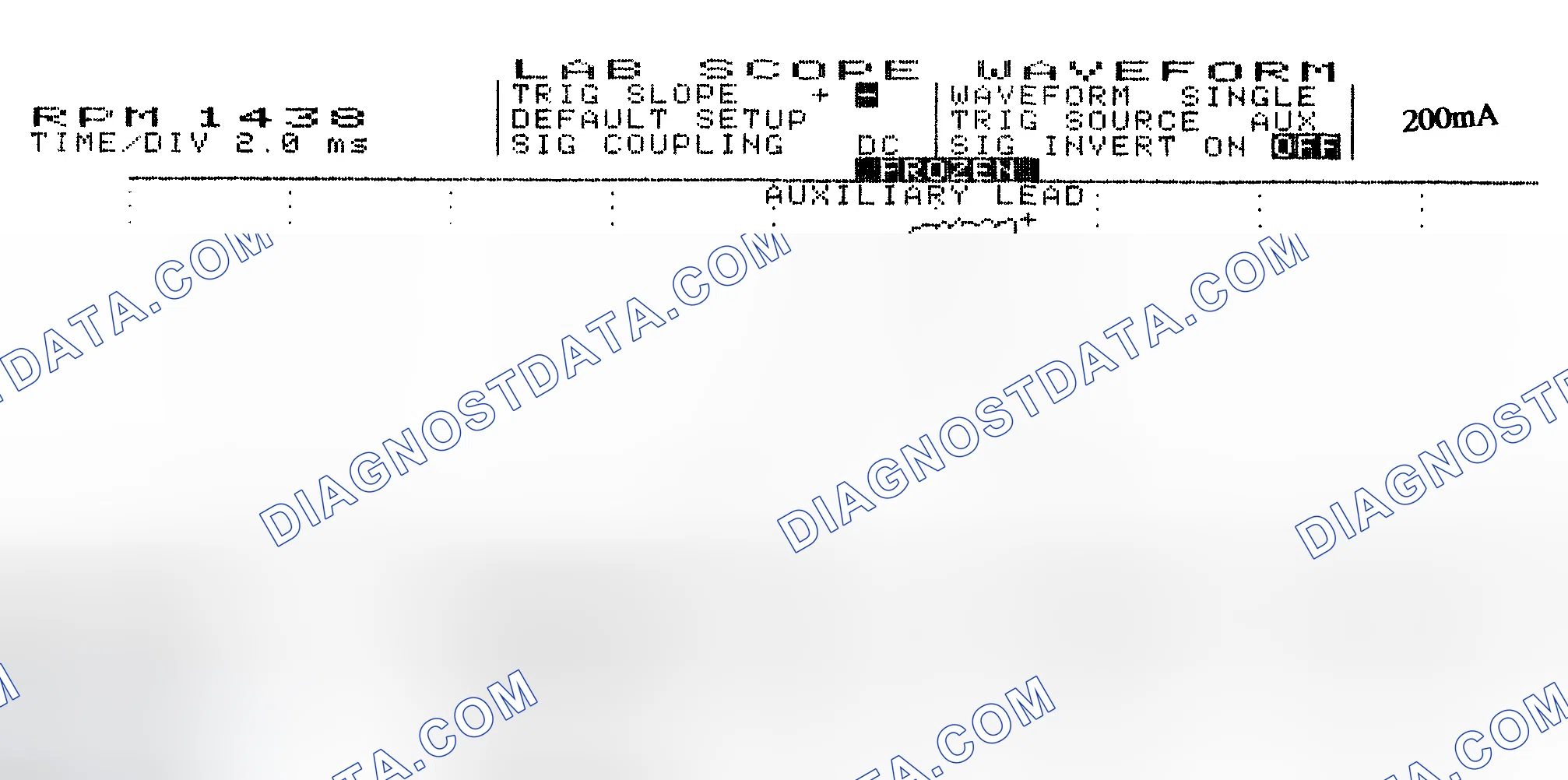 Scheme 15: Single Injector w/Normal Current Flow - Current Pattern