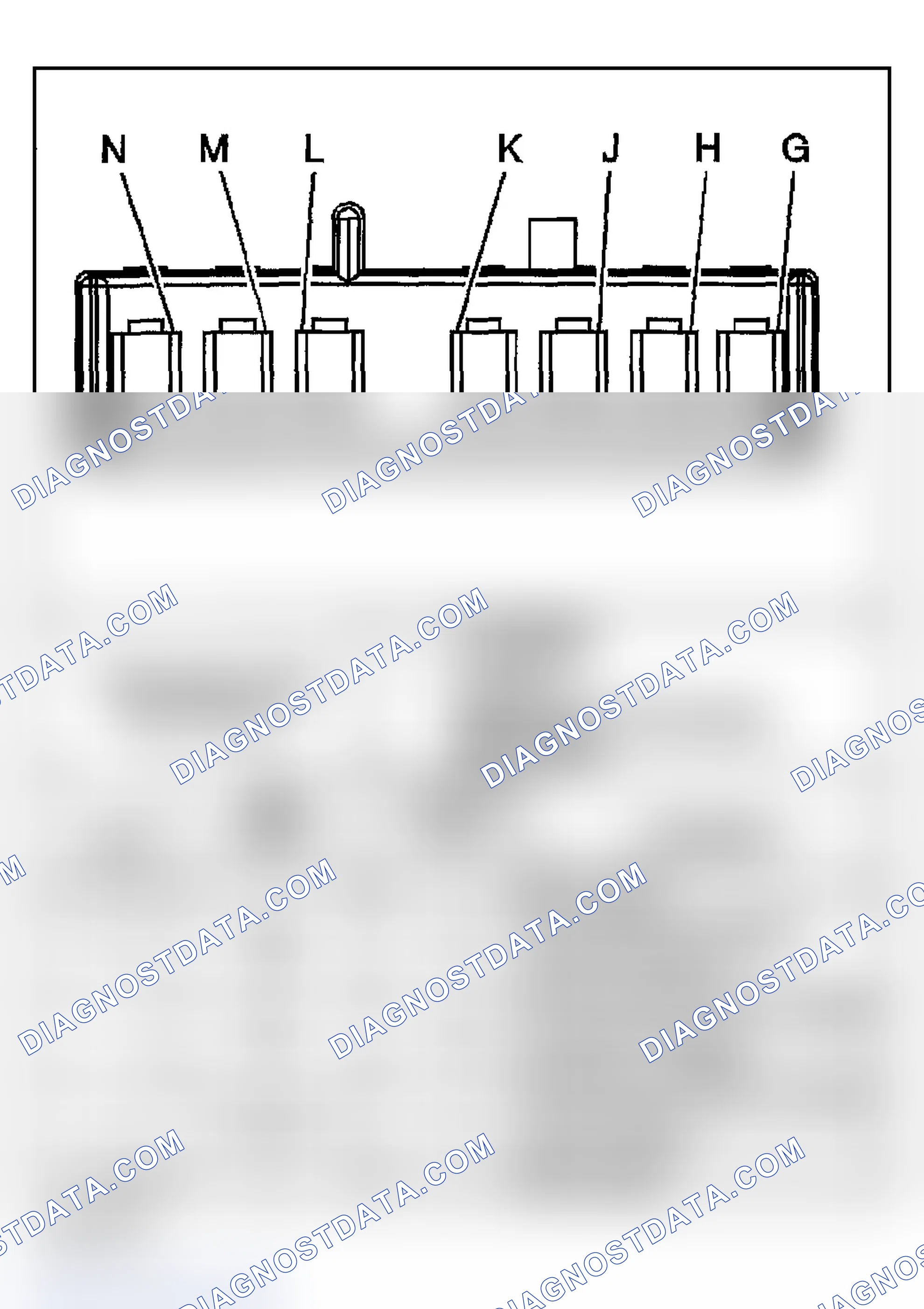 Scheme 4: Wiper/Washer System Connector End Views