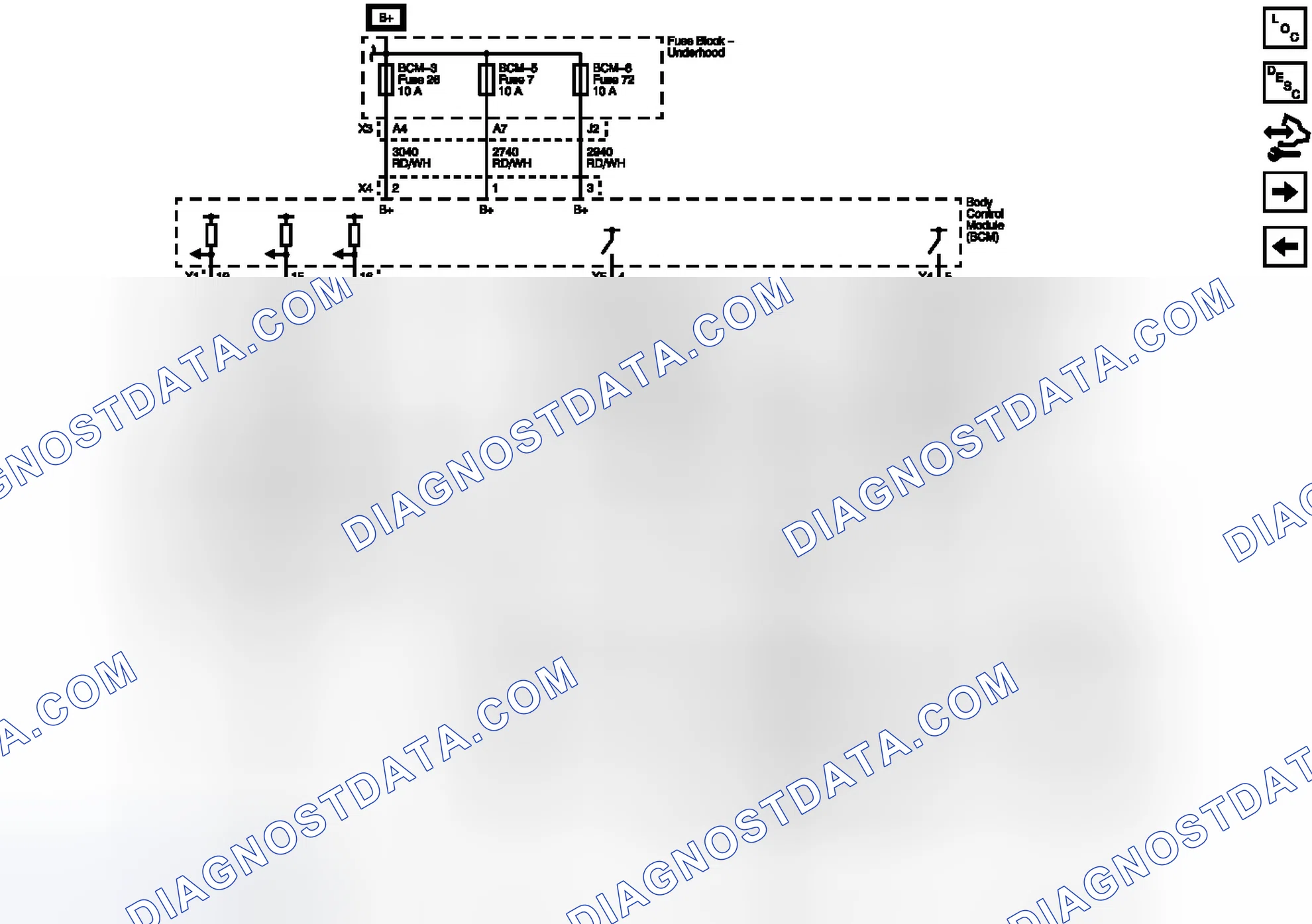 Scheme 5: Turn Signal Controls and Front Turn Signal Lamps