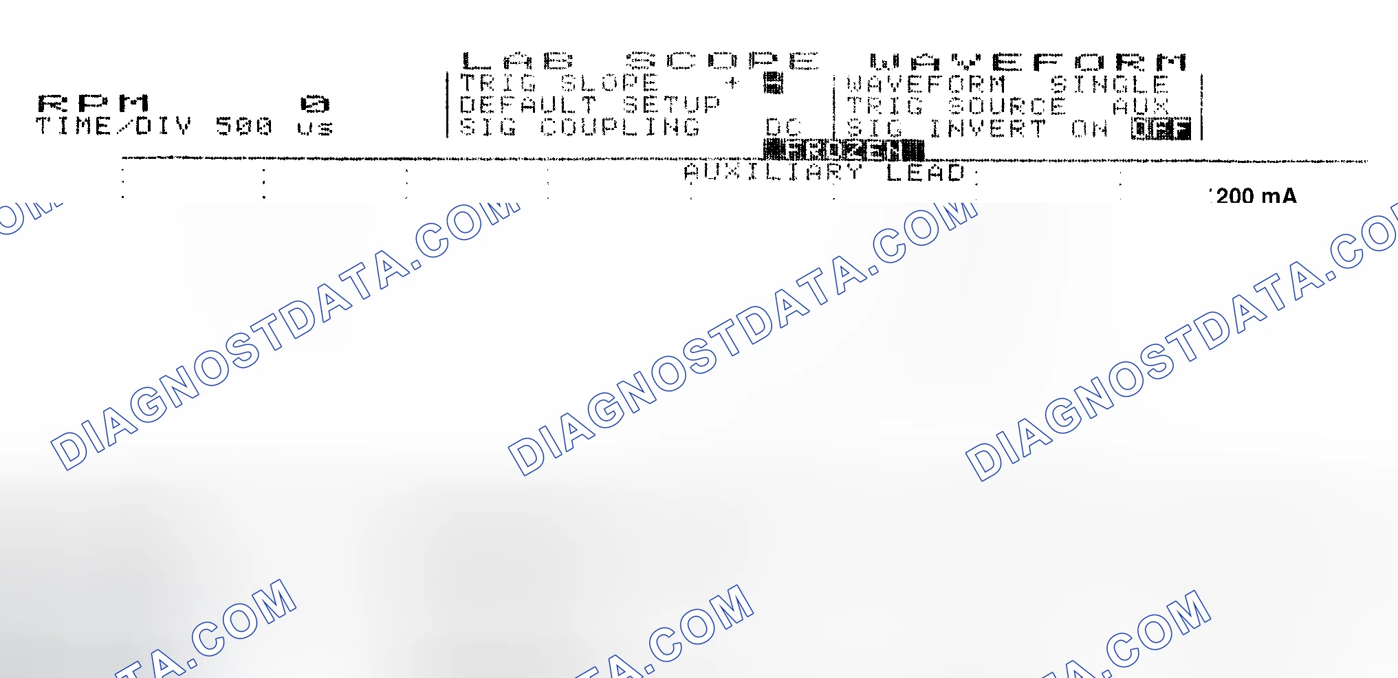 Scheme 17: Single Injector w/Normal Current Flow - Current Pattern