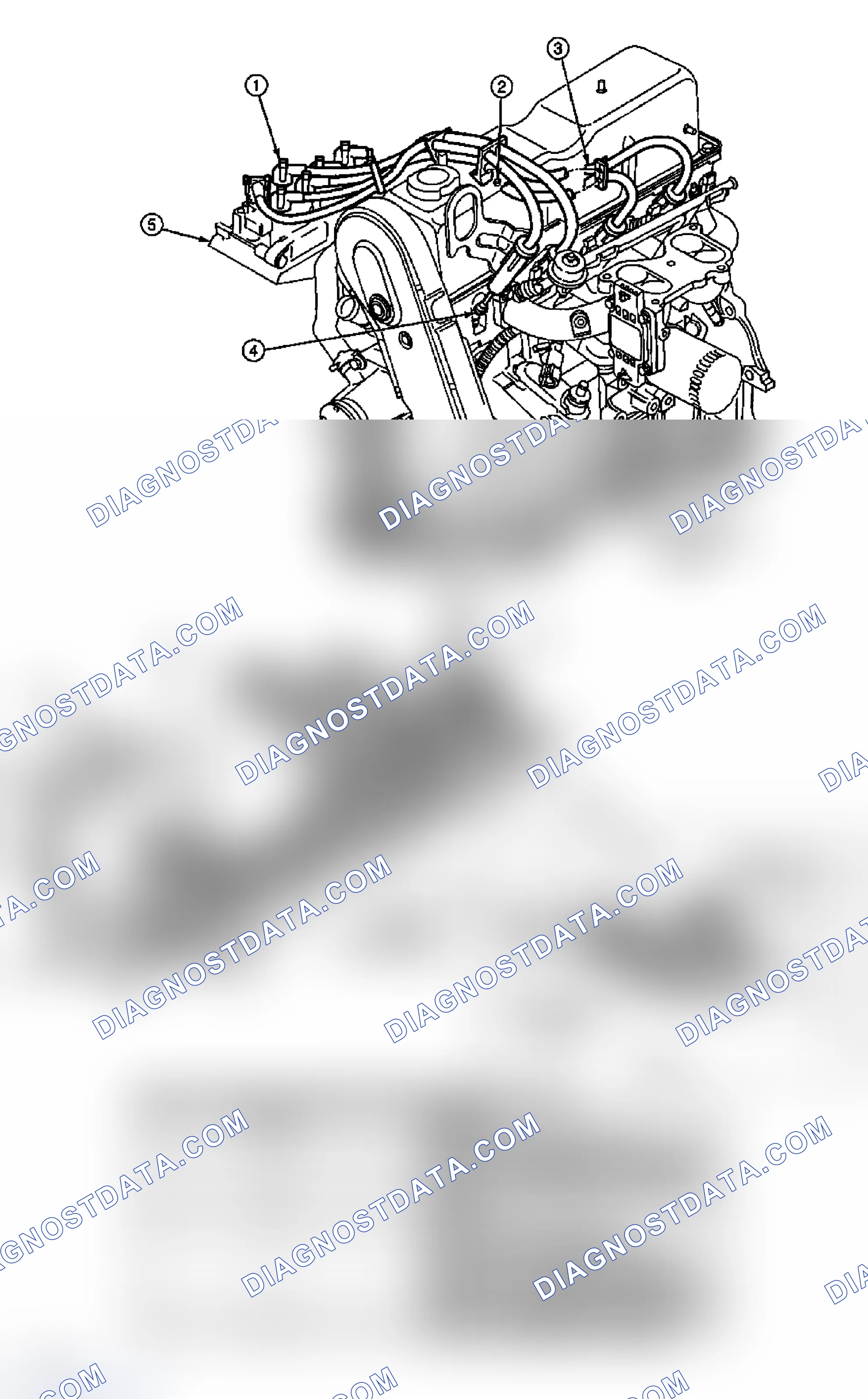 Scheme 10: 2.3L Spark Plug Wire Routing