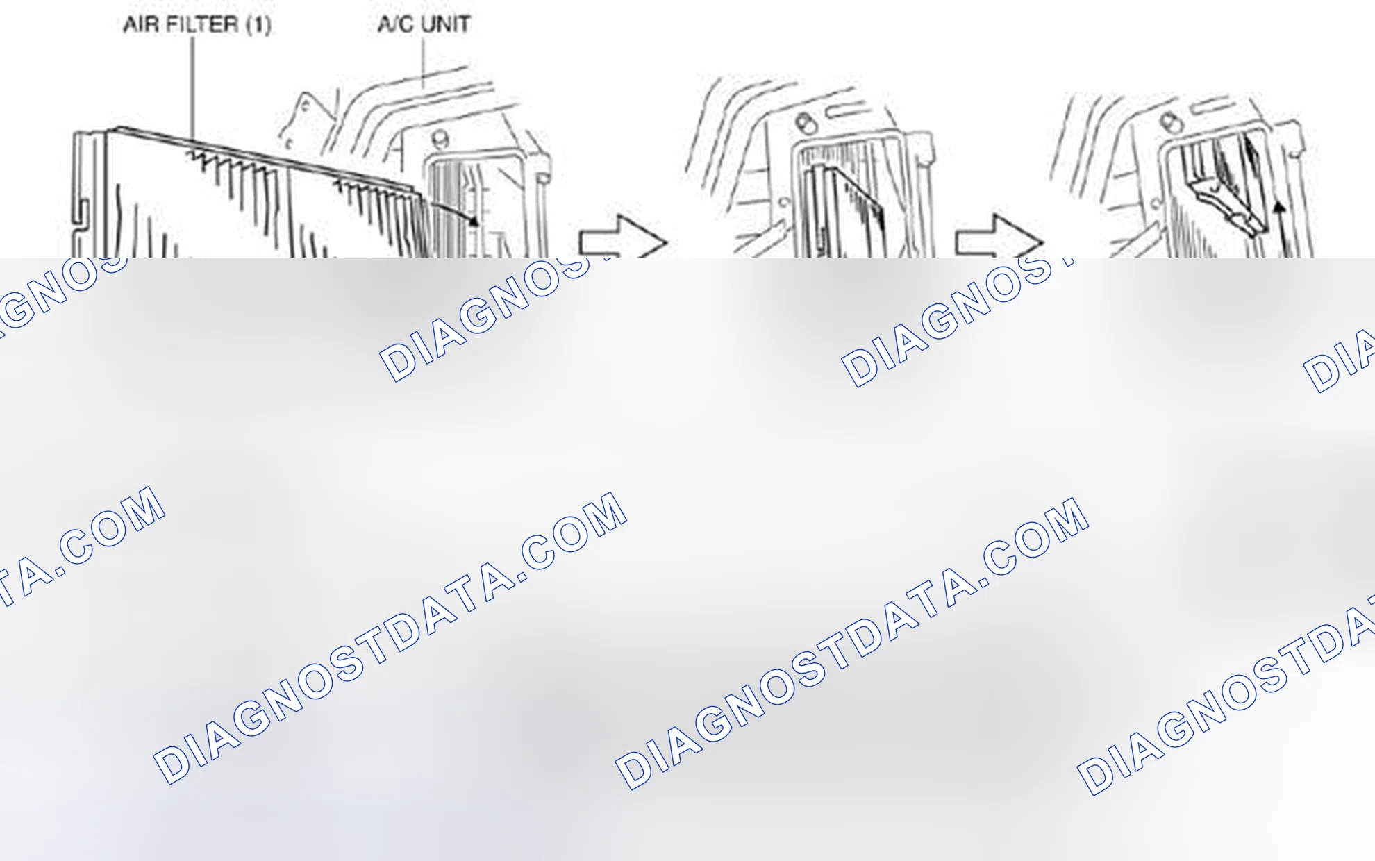 Scheme 5: Air Filter Installation Note