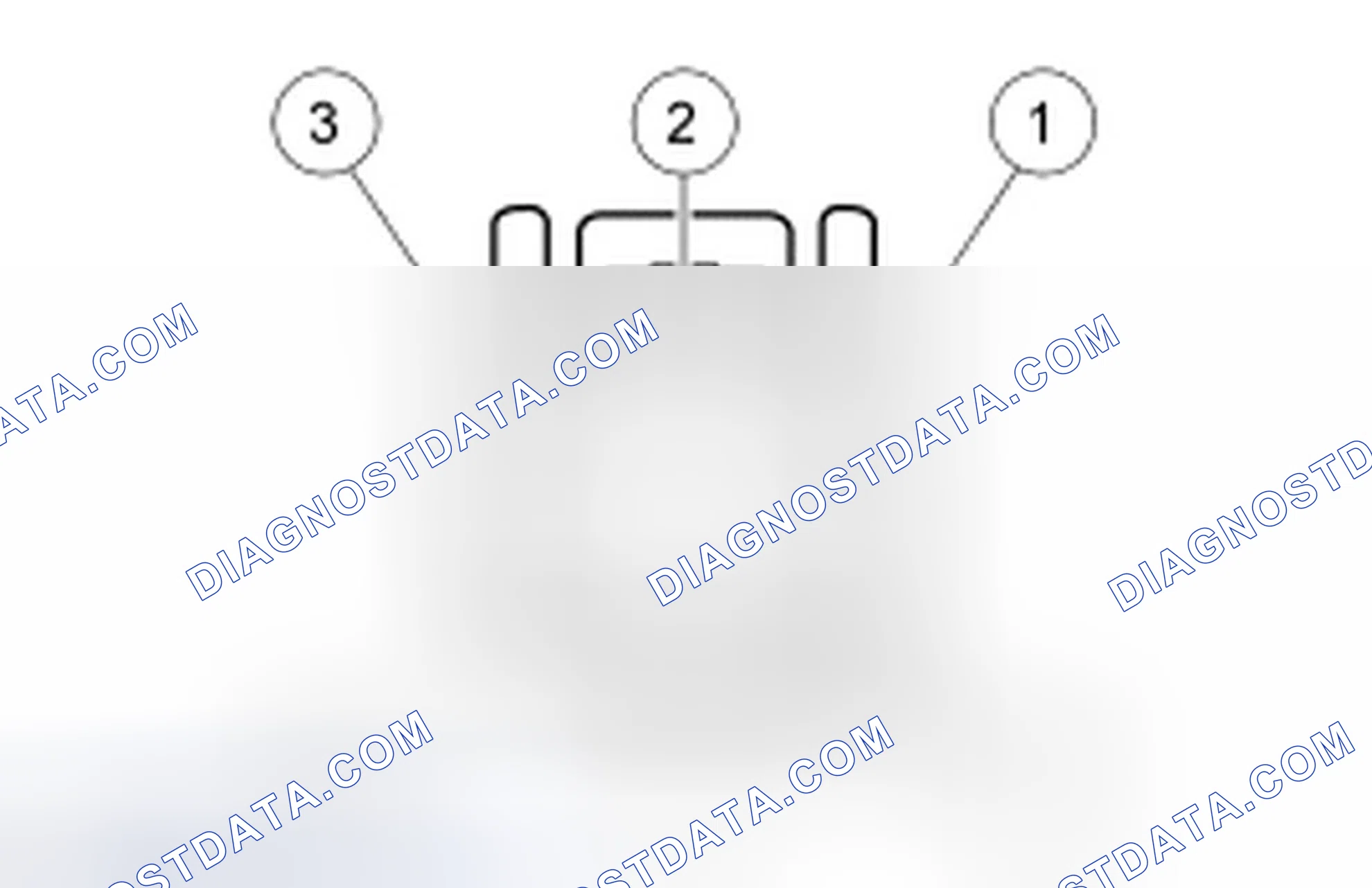 Scheme 62: Selector Lever Harness Connector C3233 (3.5L Engine)
