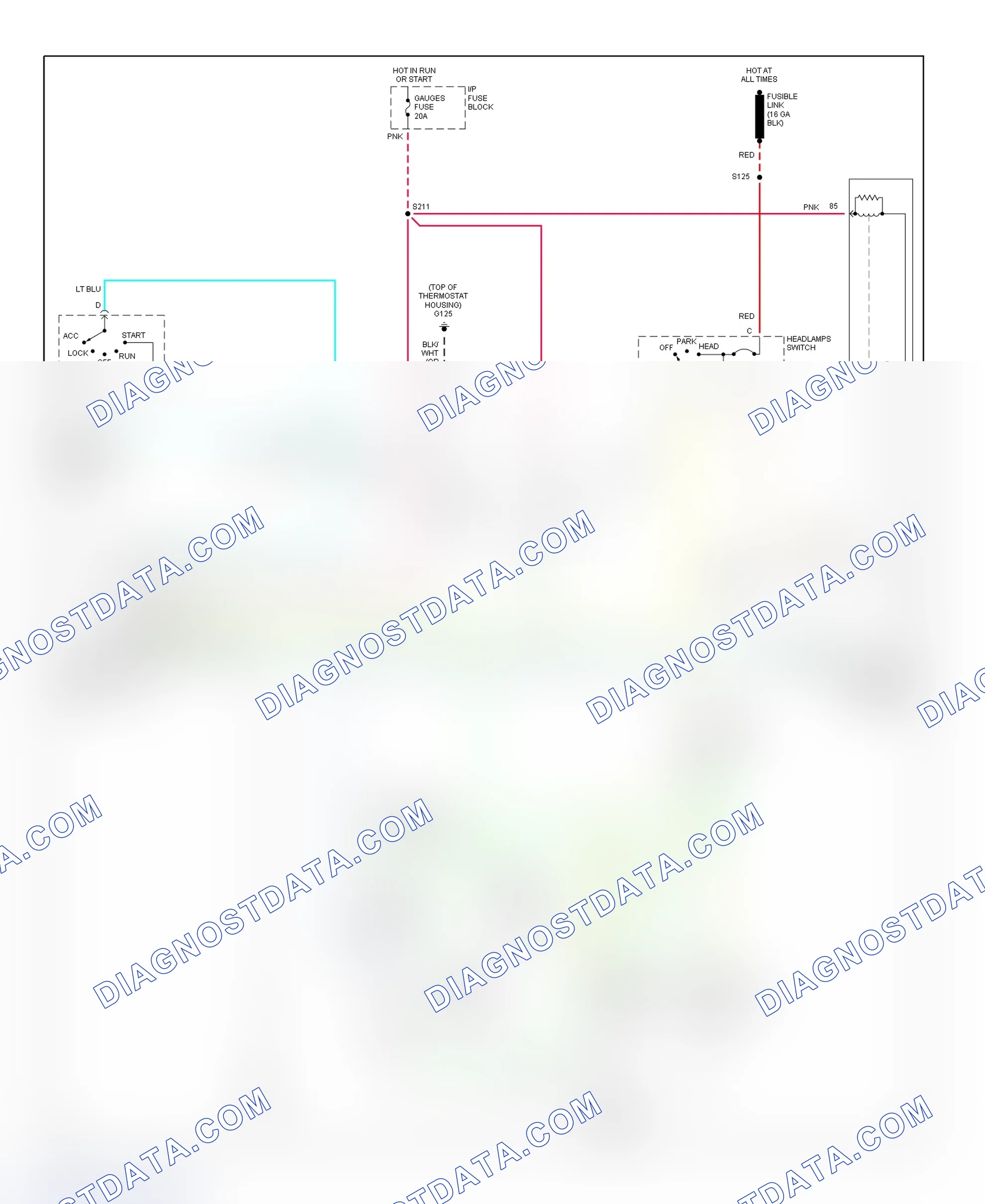 Scheme 21: Forward Control (Motorhome Chassis - With Dual Headlights & Daytime Running Lights)