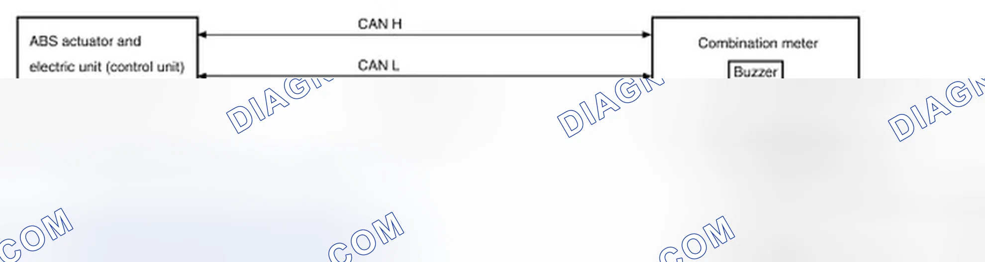 Scheme 57: PARKING BRAKE RELEASE WARNING CHIME : System Diagram