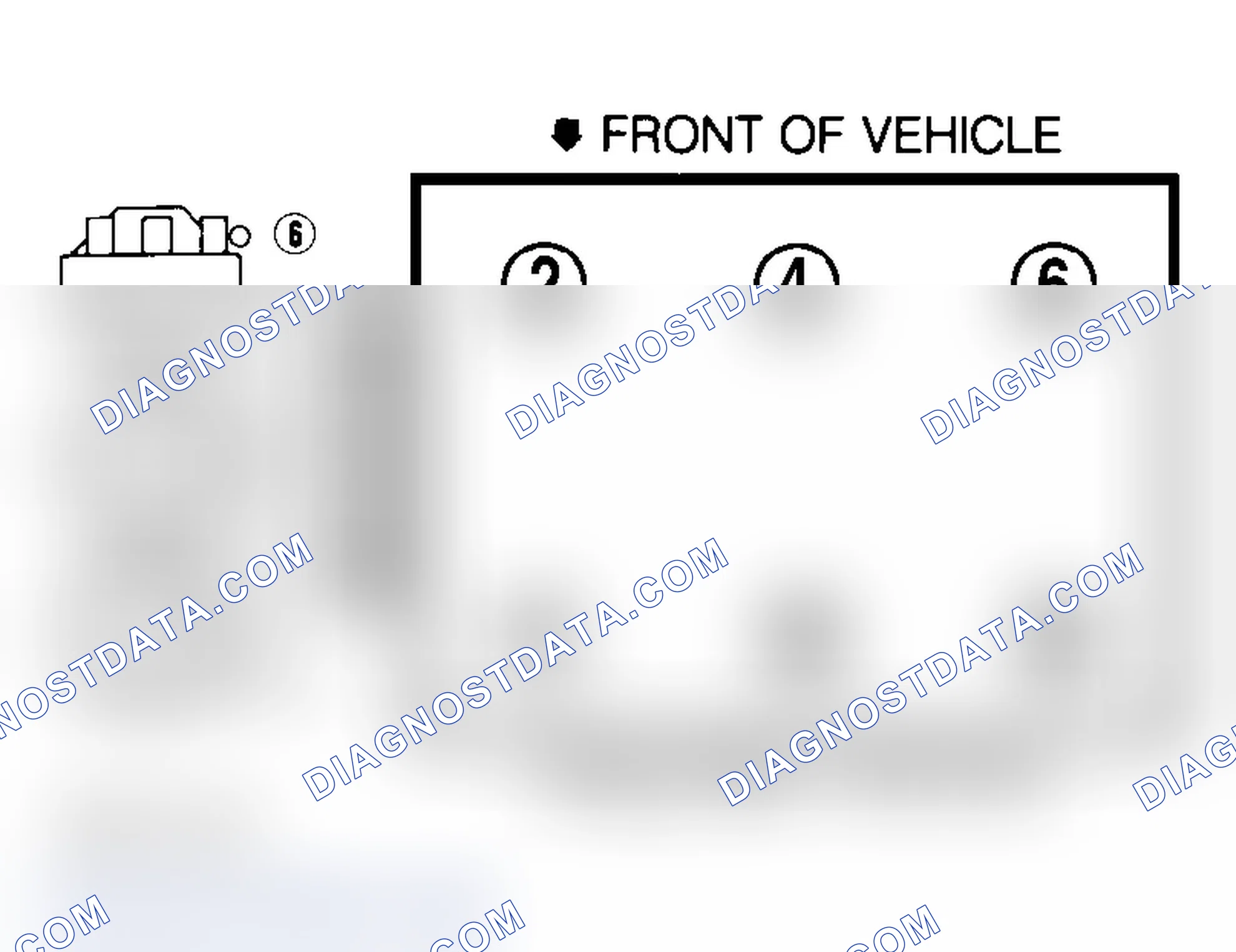 Scheme 4: Firing Order (3.8L - Except "F" Body)