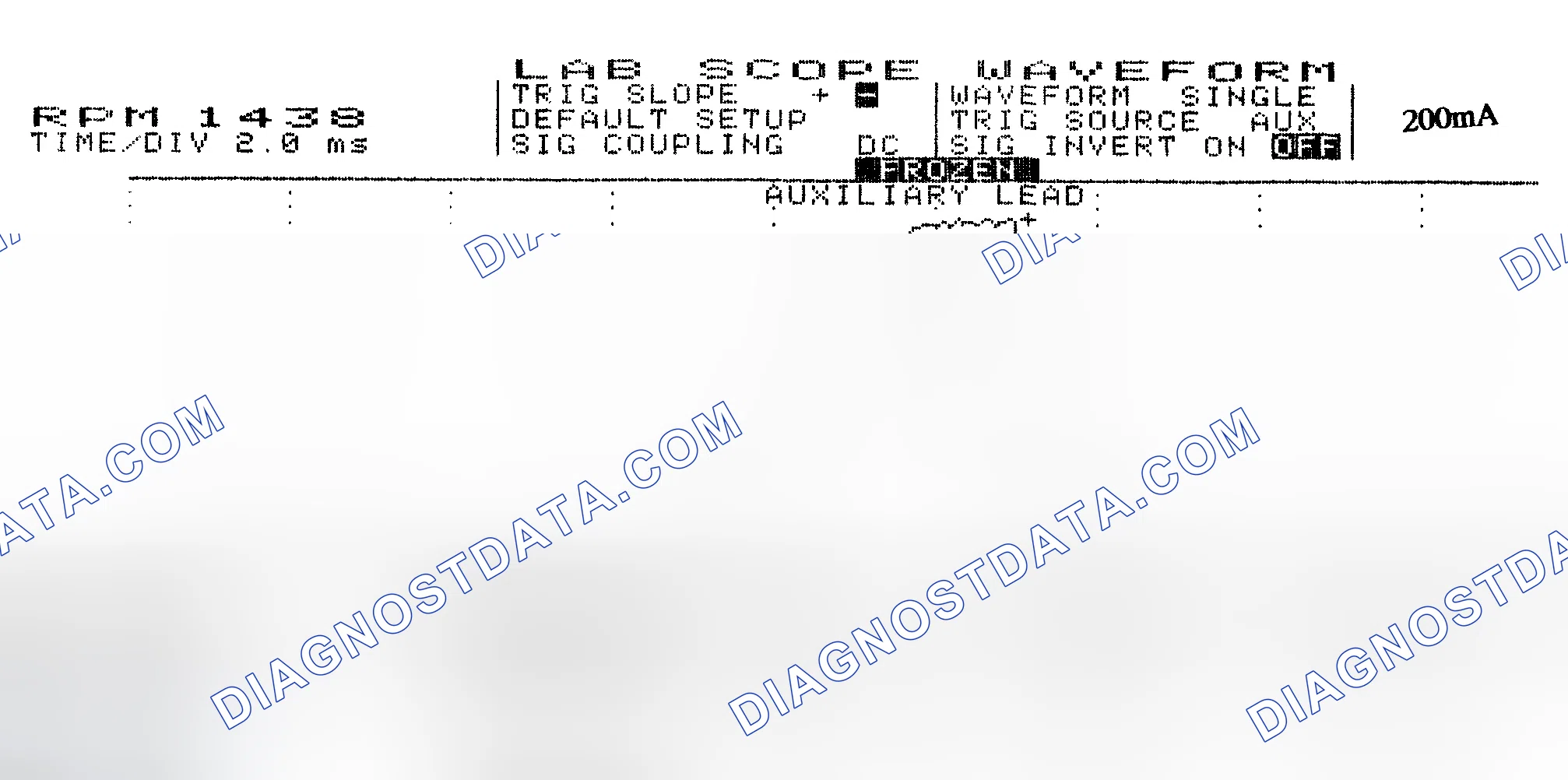 Scheme 15: Single Injector w/Normal Current Flow - Current Pattern