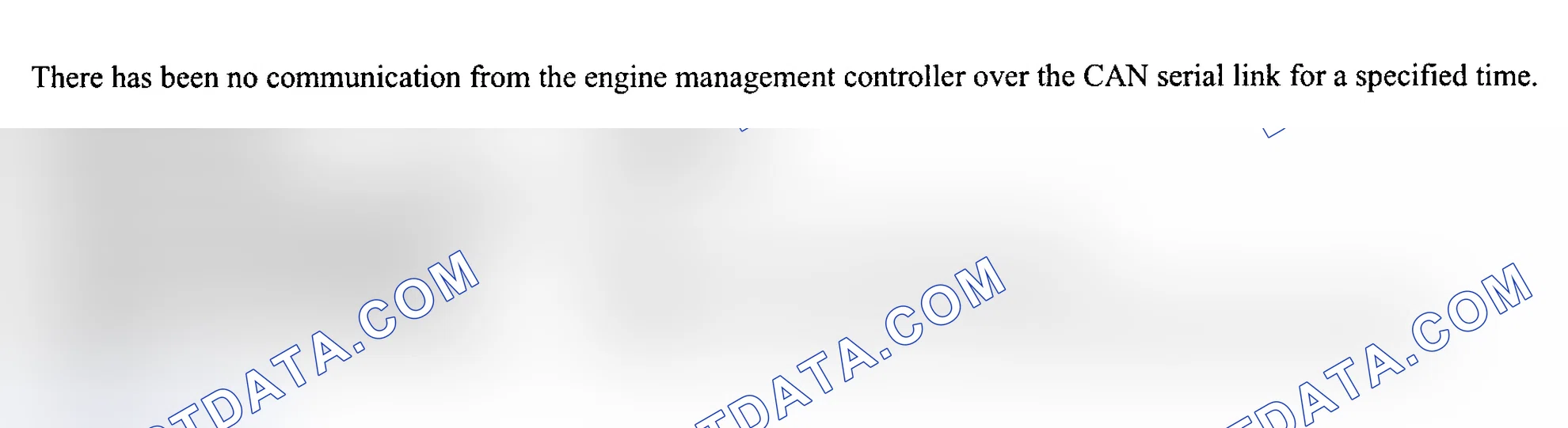 Scheme 66: FAULT CODE 17: CAN TIME-OUT MONITORING