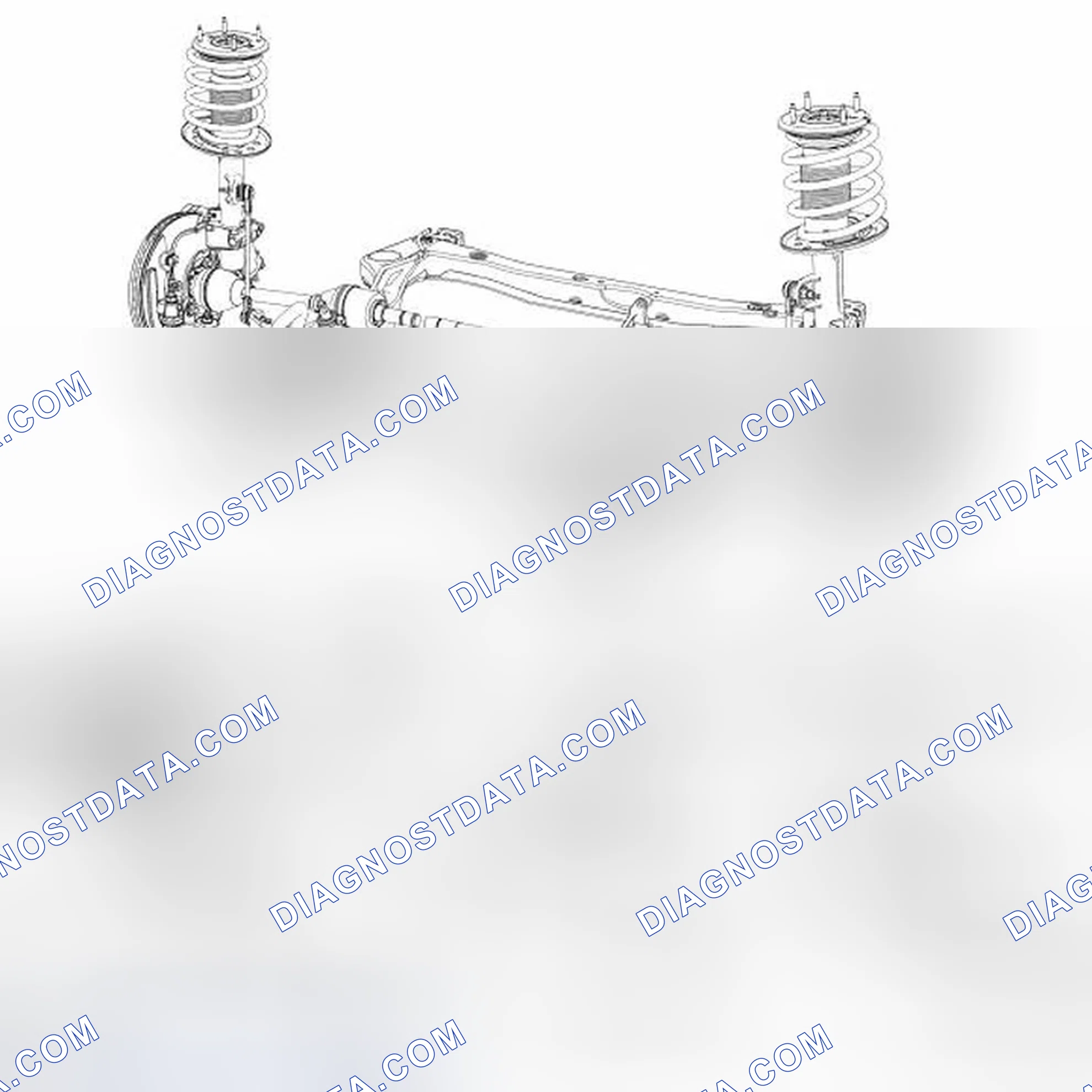 Scheme 9: Front Suspension - Exploded View