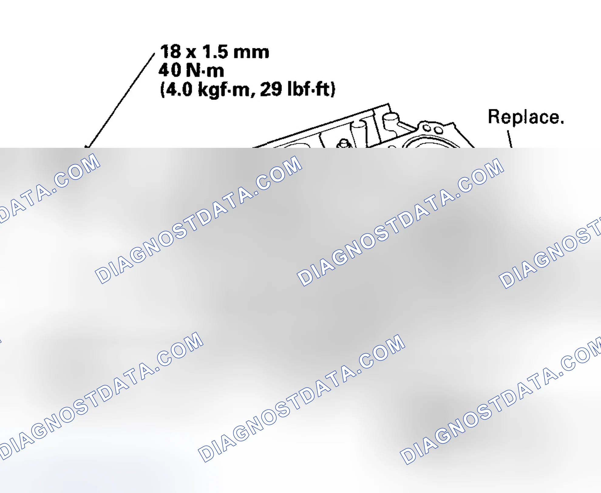 Scheme 439: Drain Bolt Installation