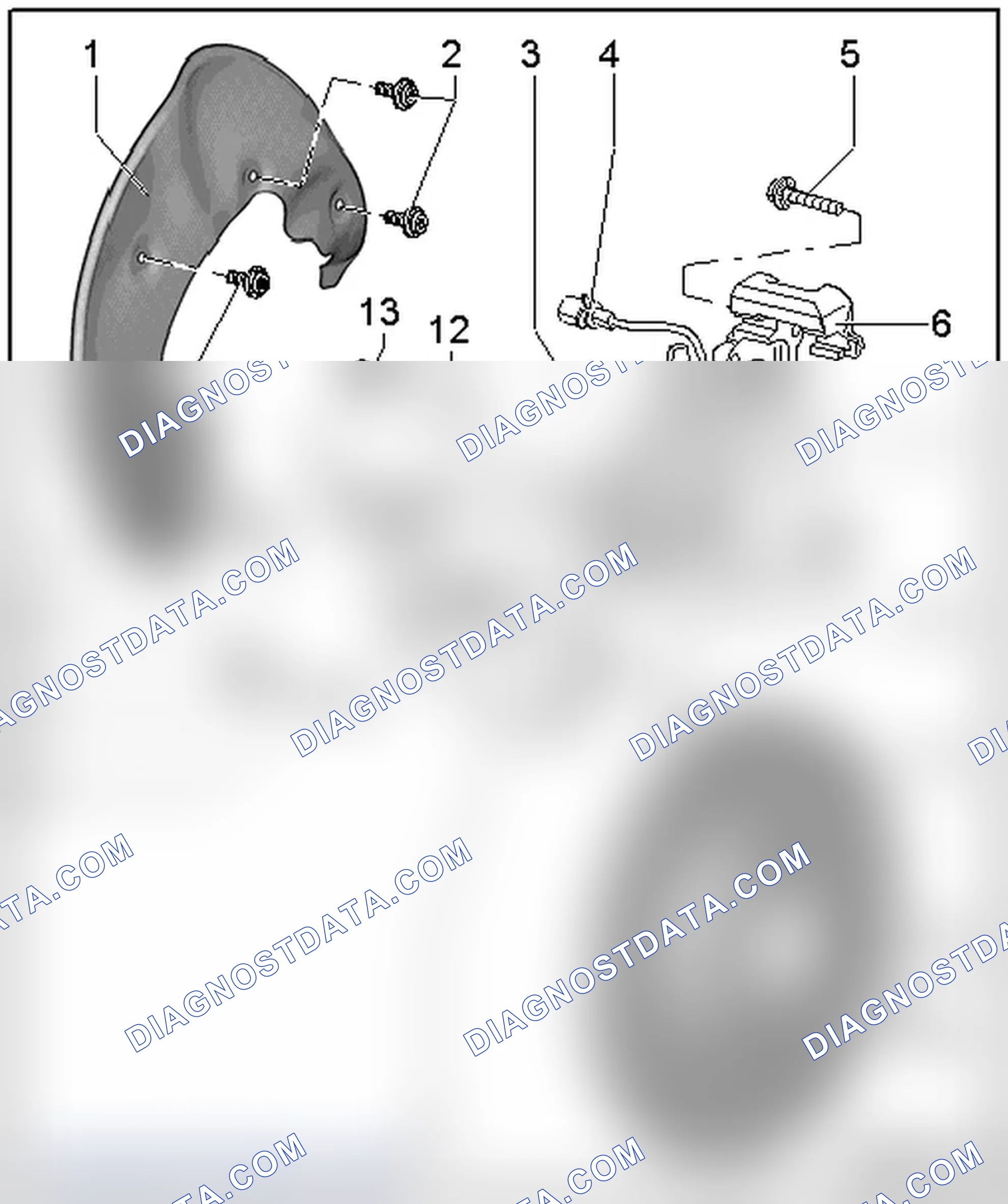 Scheme 1: FRONT BRAKES, 1LT