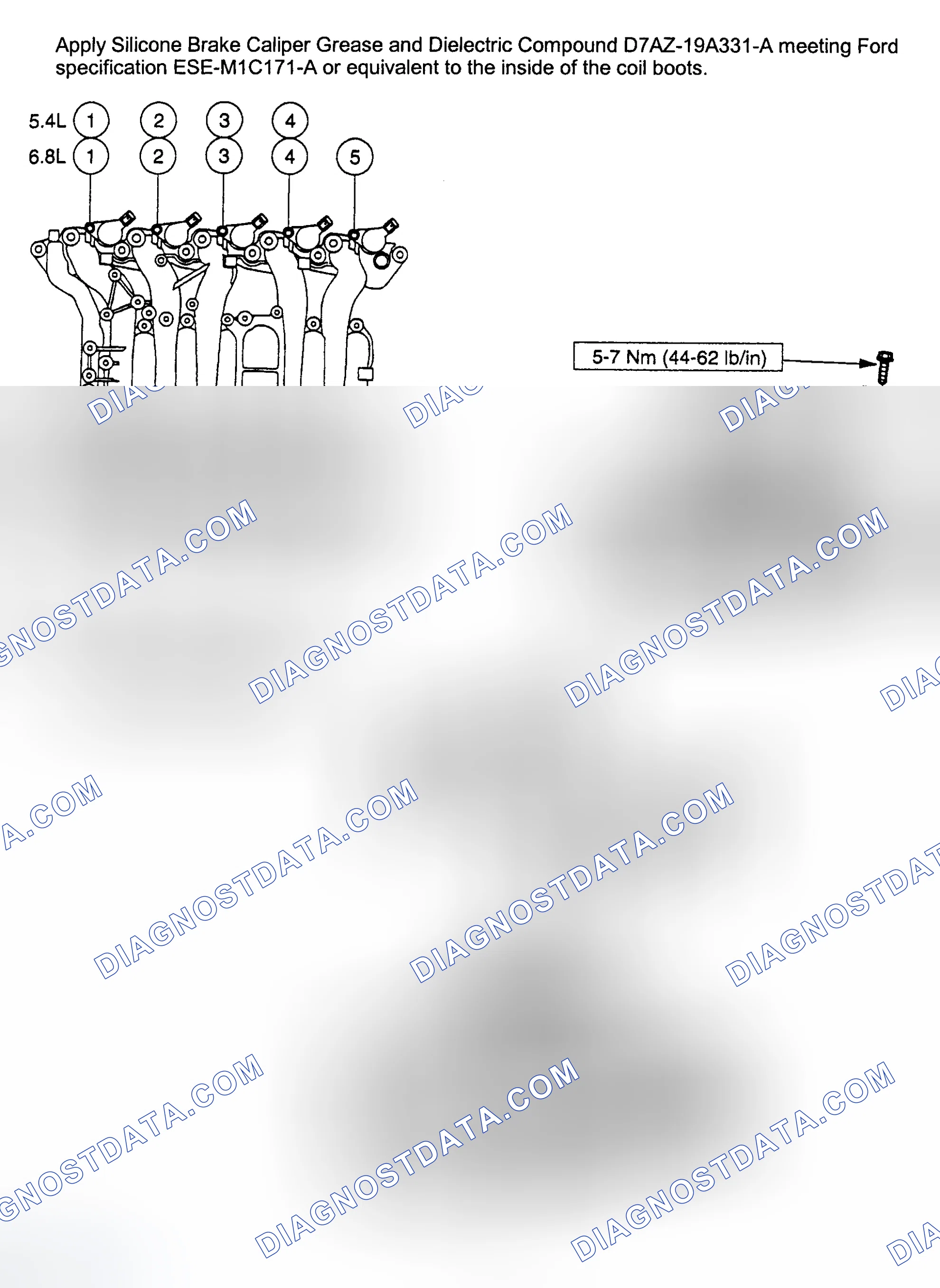 Scheme 21: Spark Plug Coils (6.8L)