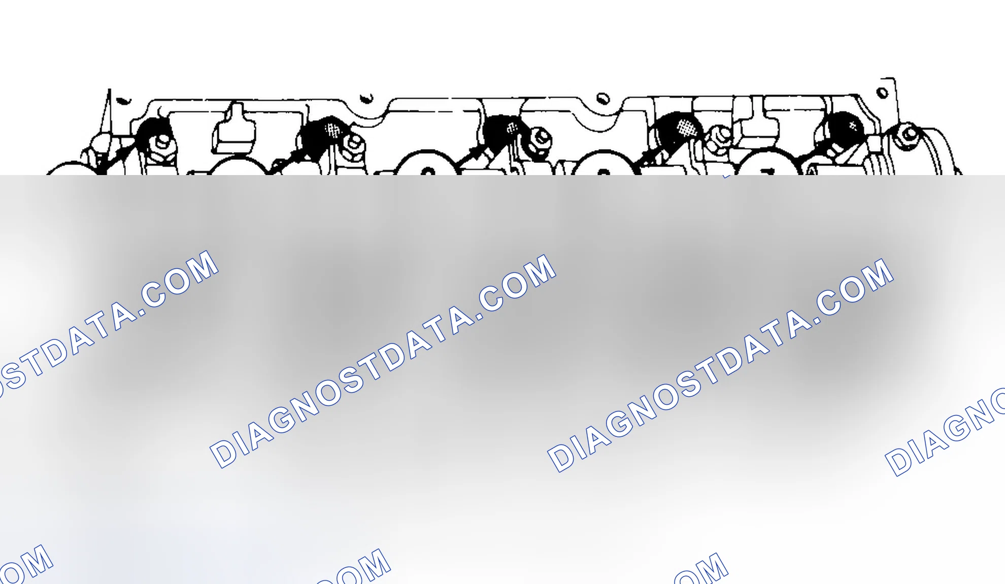Scheme 7: Typical Cylinder Head Tightening or Loosening Sequence