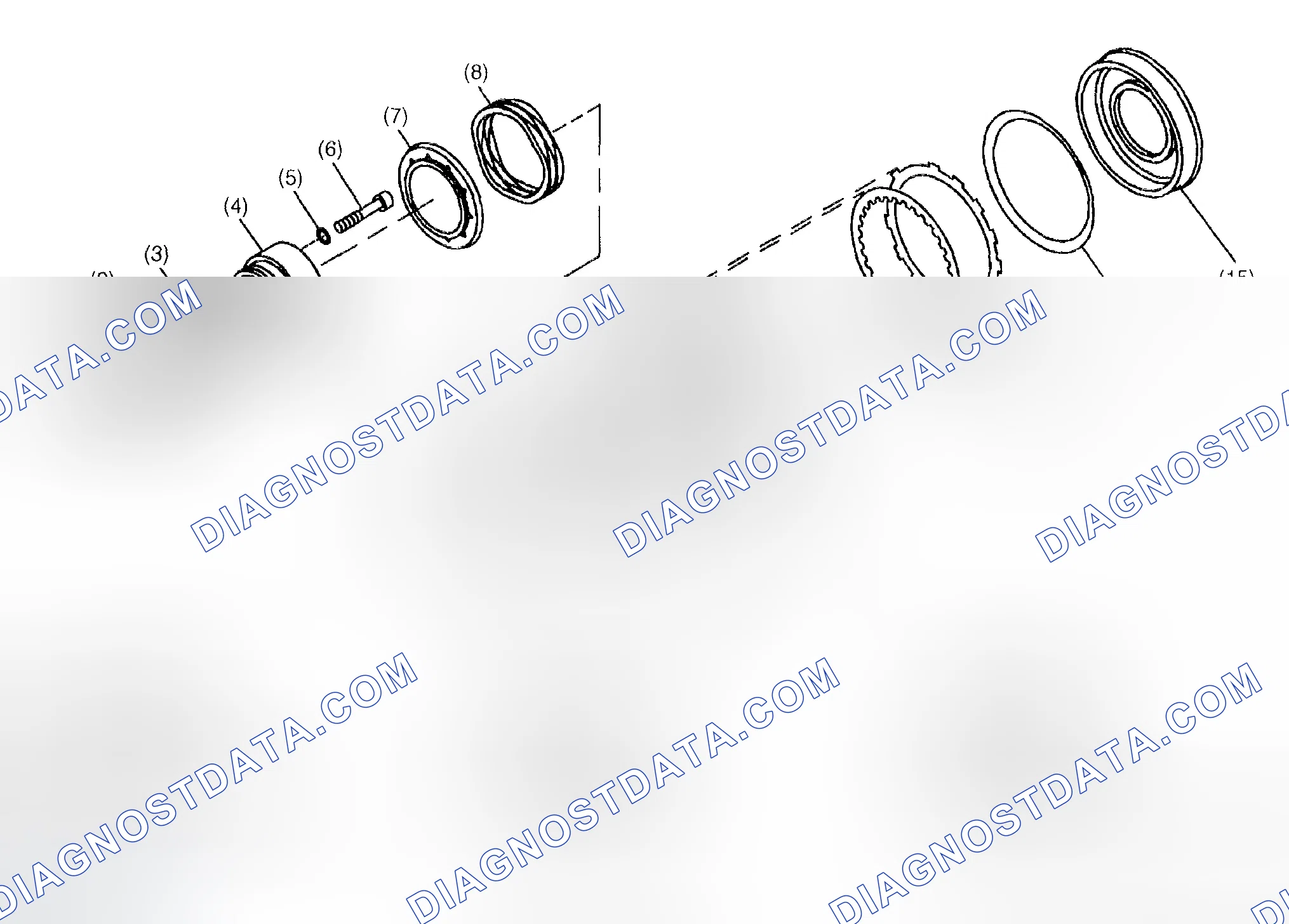 Scheme 1197: Identifying Low & Reverse Brake Components
