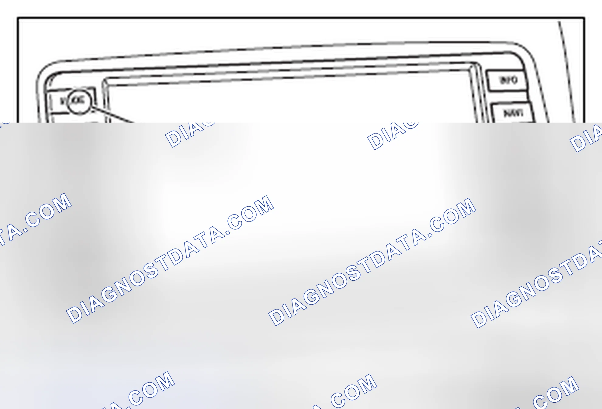 Scheme 841: OPERATION ON THE A/V MODE SCREEN
