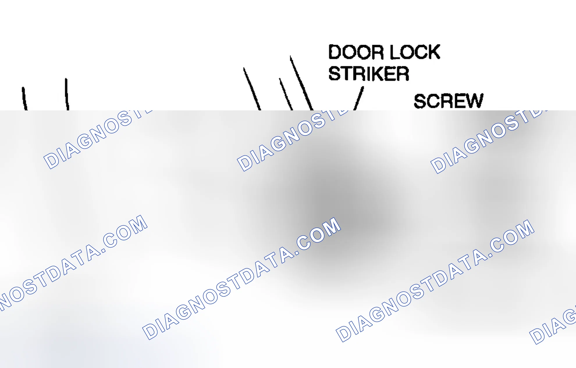 Scheme 39: DOOR LOCK STRIKER REMOVAL/INSTALLATION